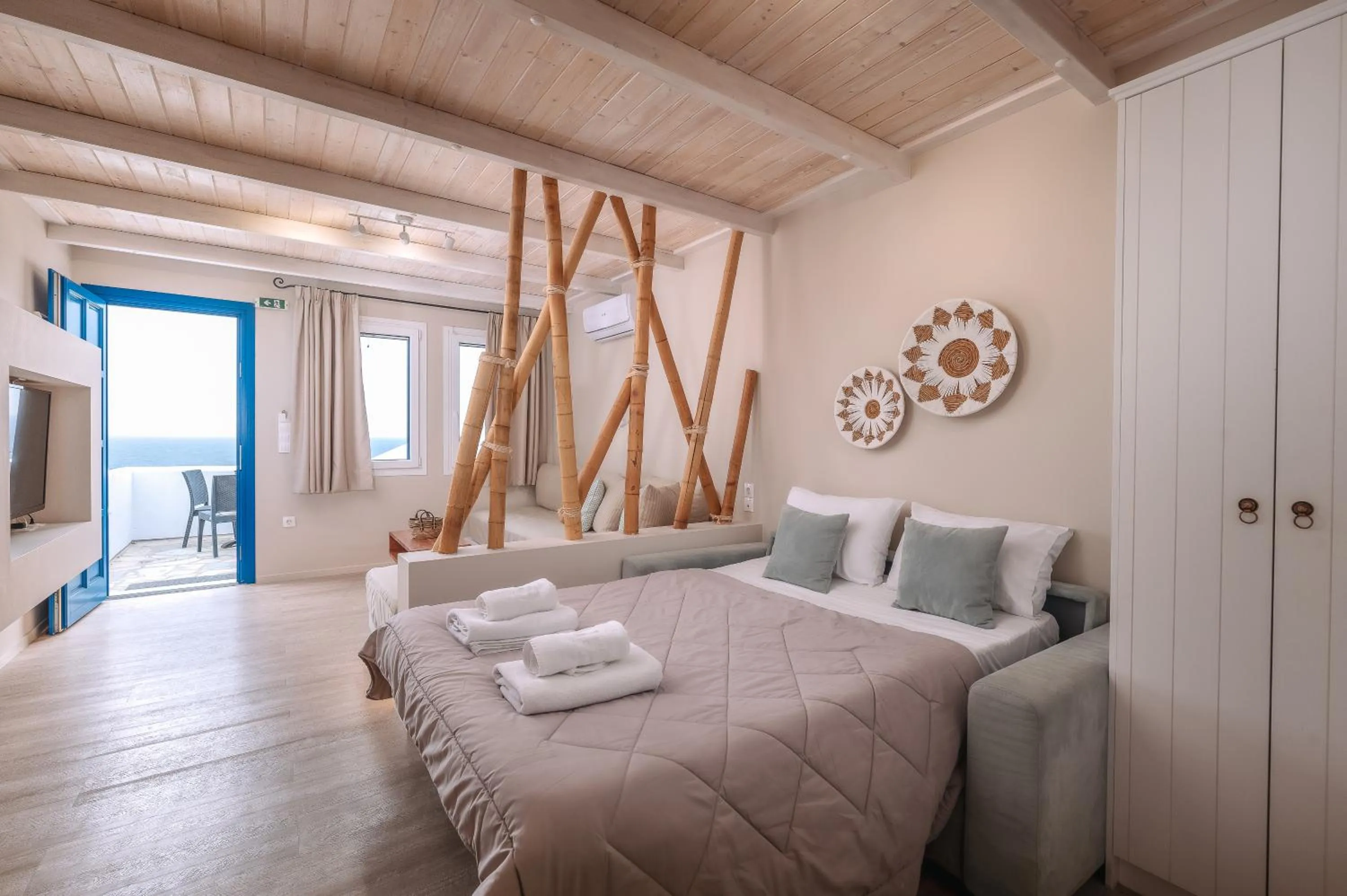 Bed in Blue Bay Resort Village