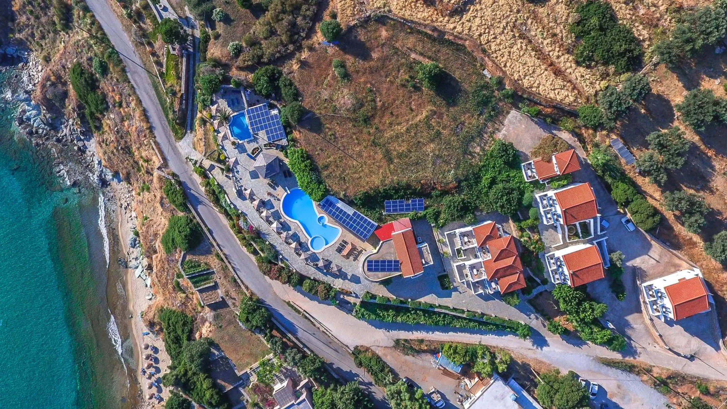 Bird's eye view in Blue Bay Resort Village