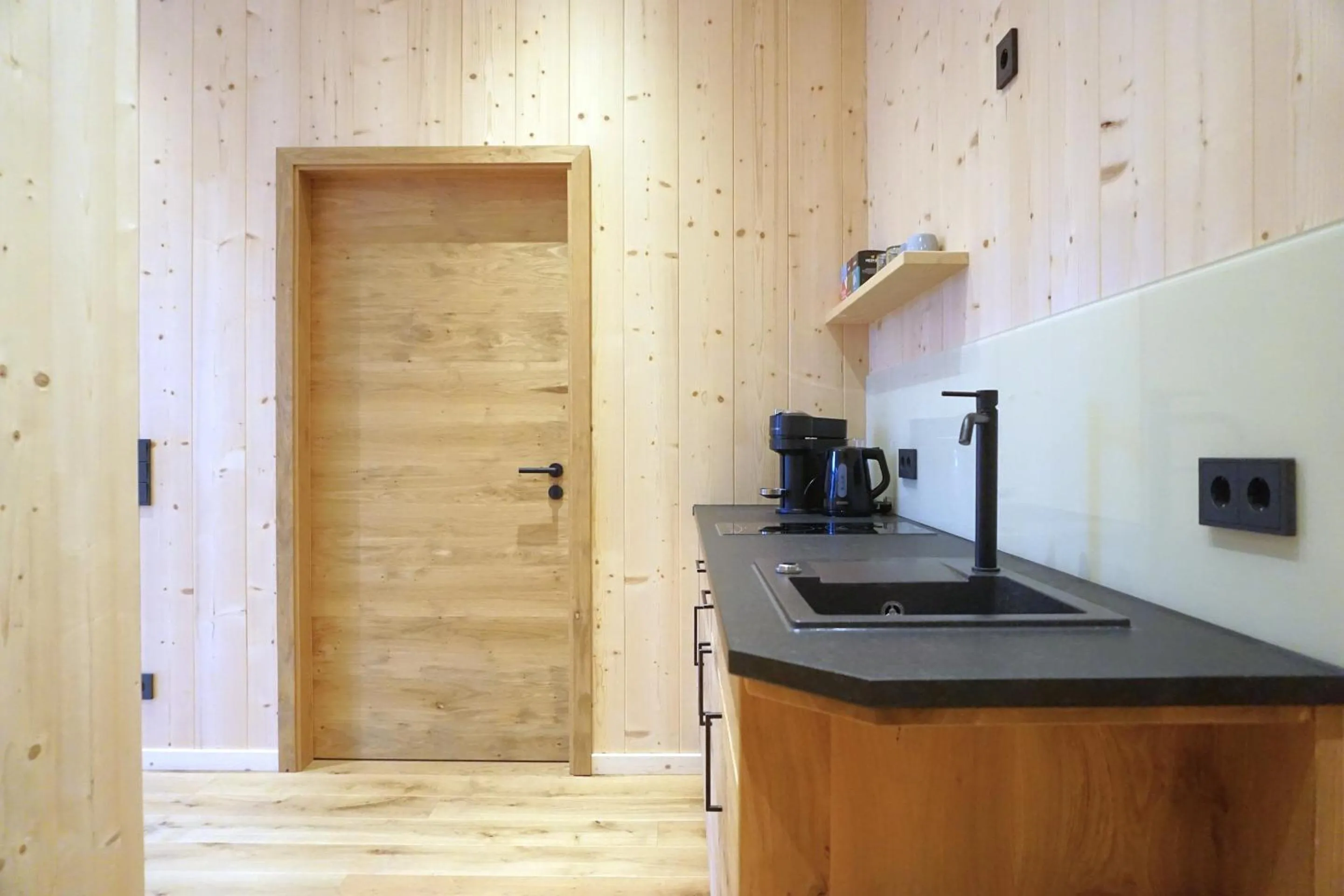 Kitchen or kitchenette in Landhotel und Gasthof Kirchberger