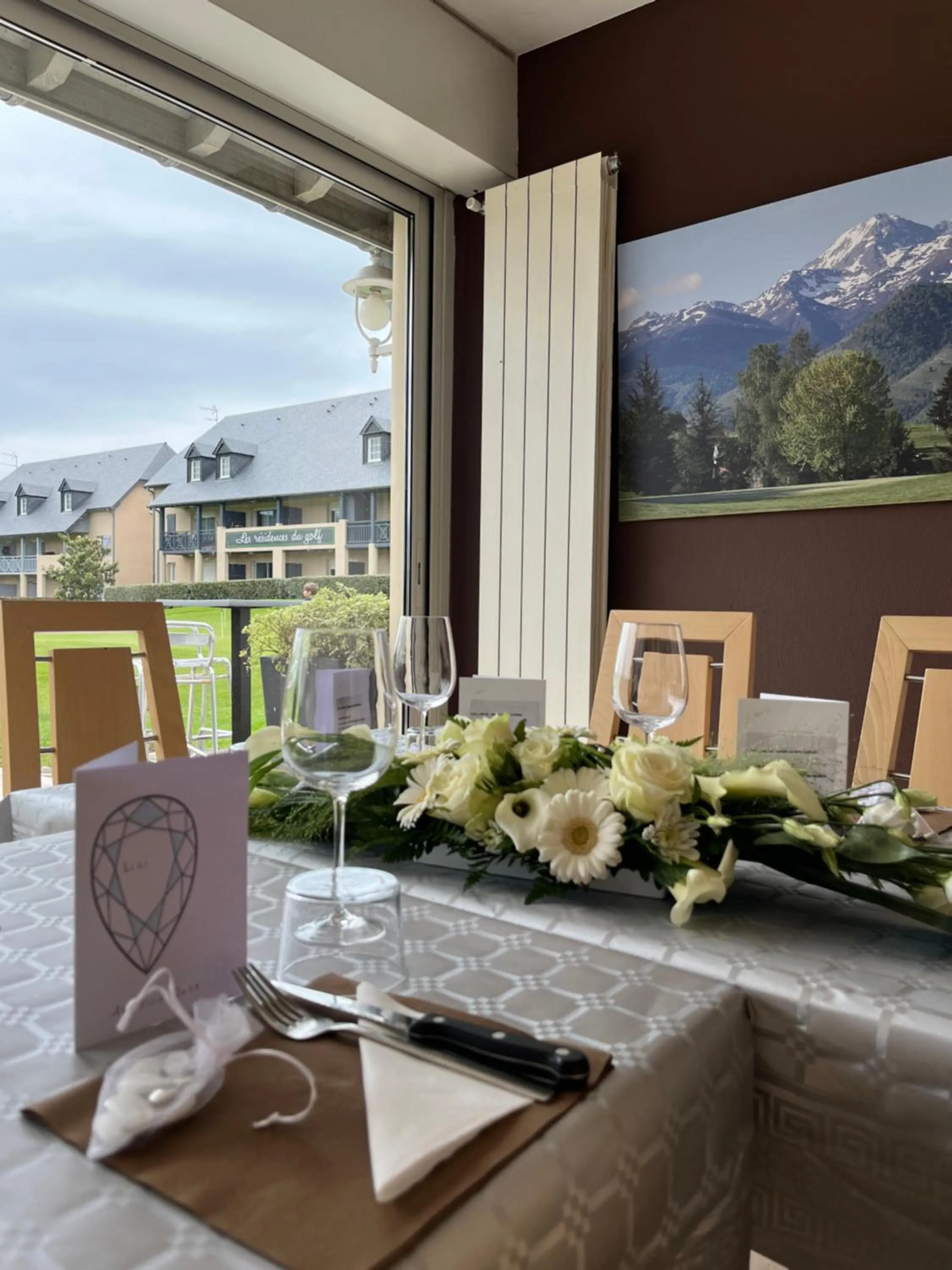Food and drinks in Le Domaine du Golf Country Club de Bigorre