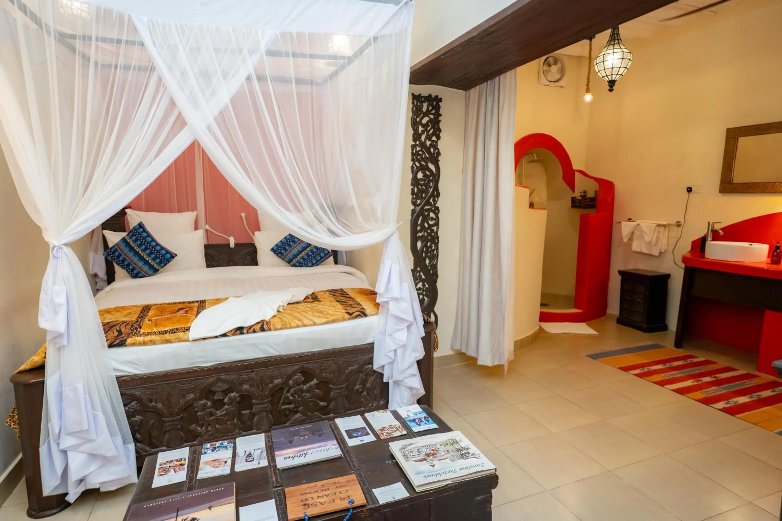 Bed in Jafferji House