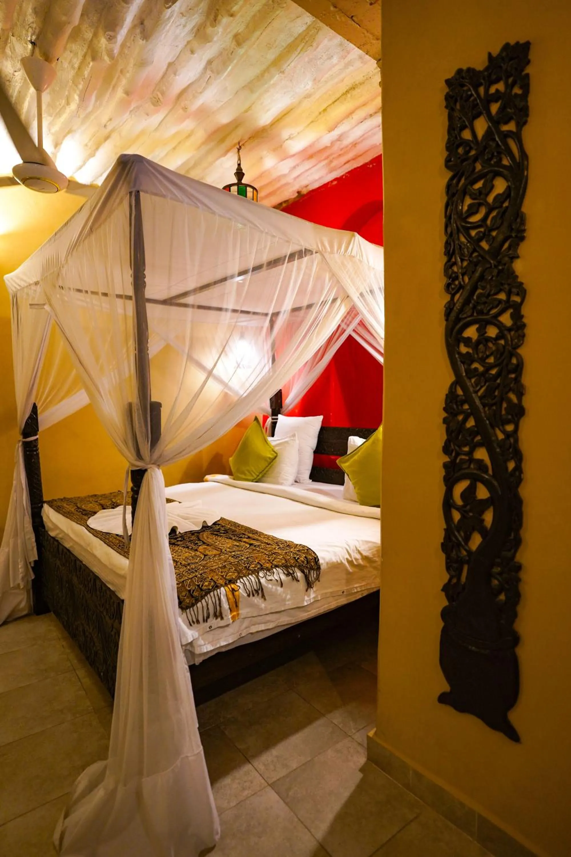 Bed in Jafferji House