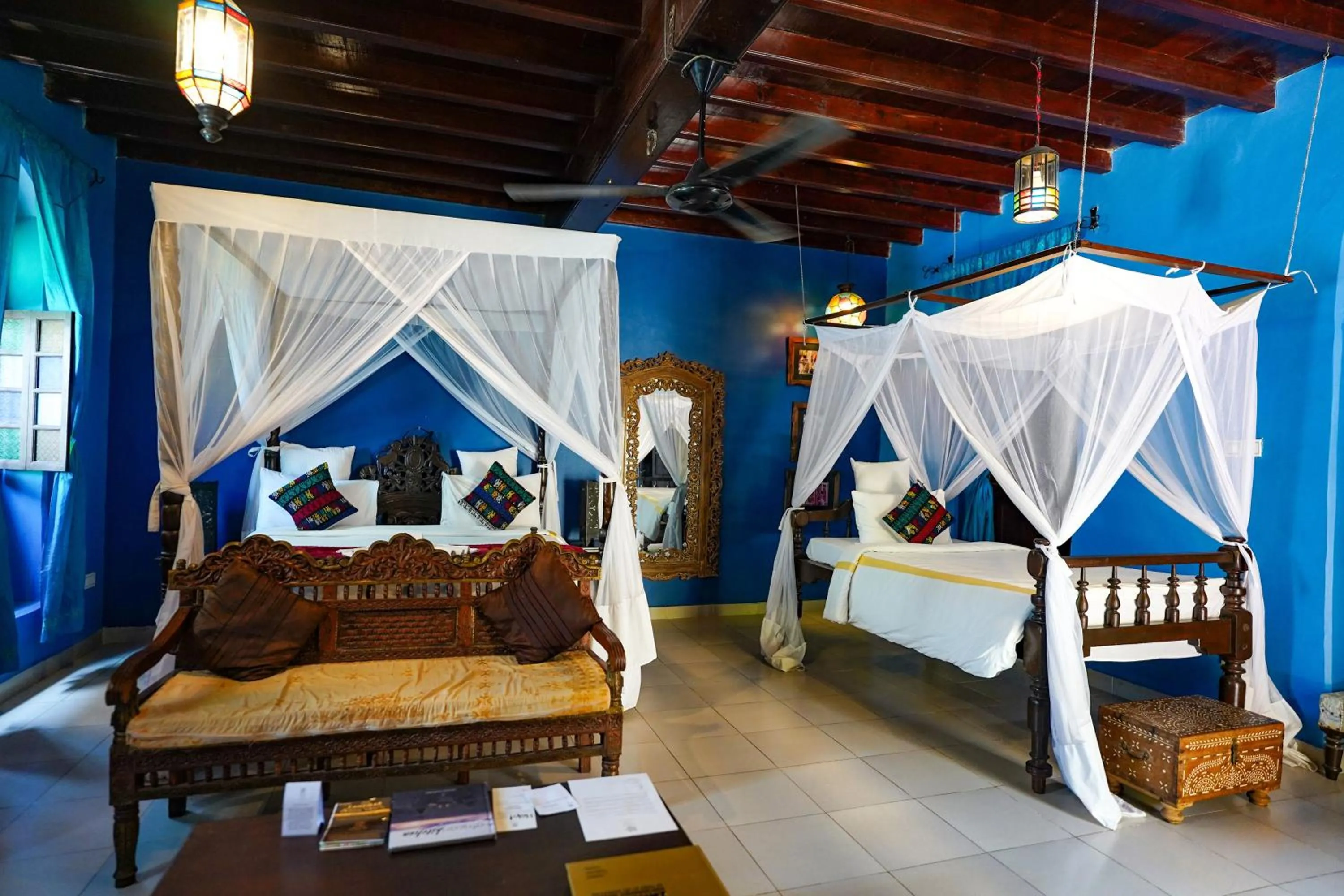 Bed in Jafferji House