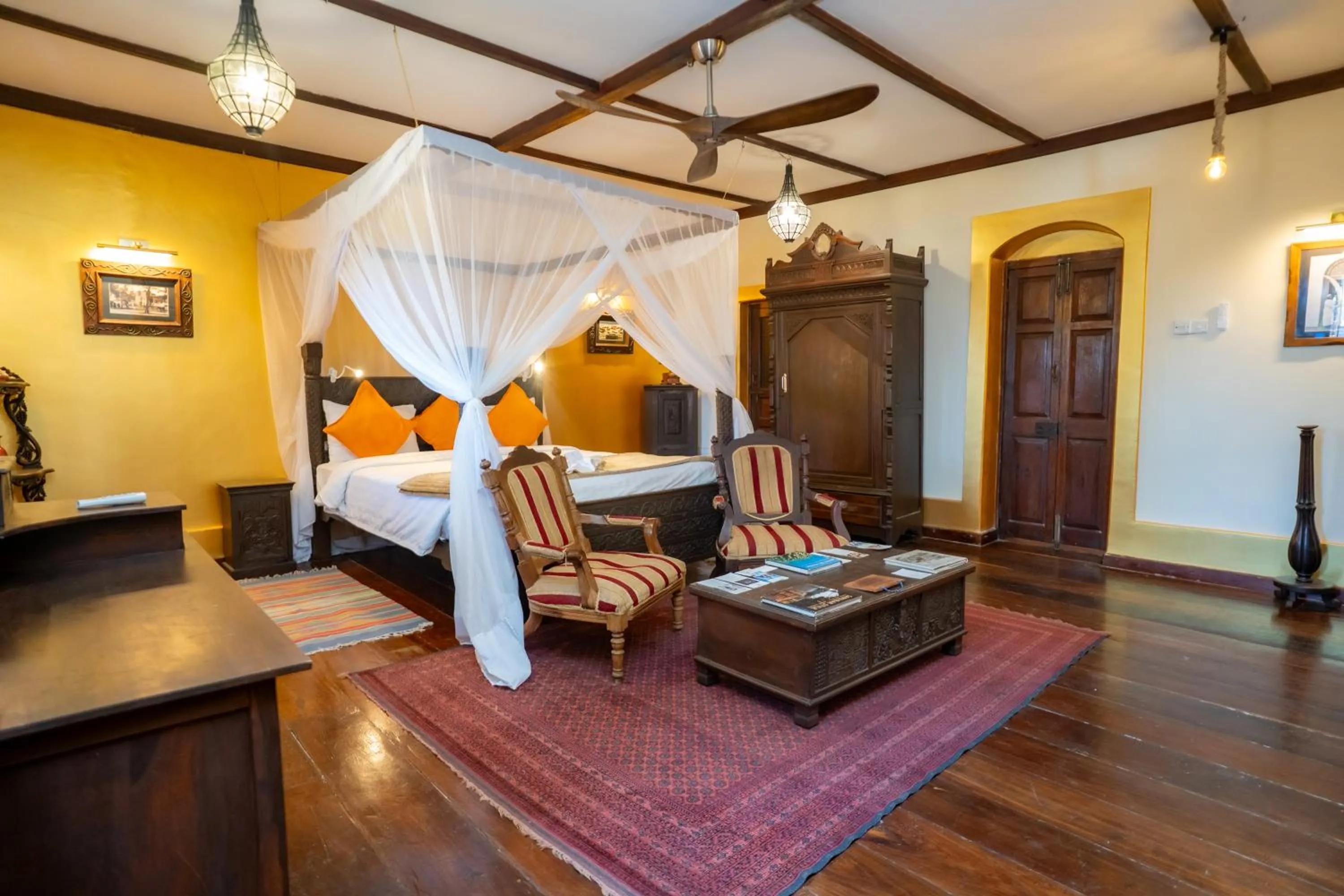 Bed in Jafferji House