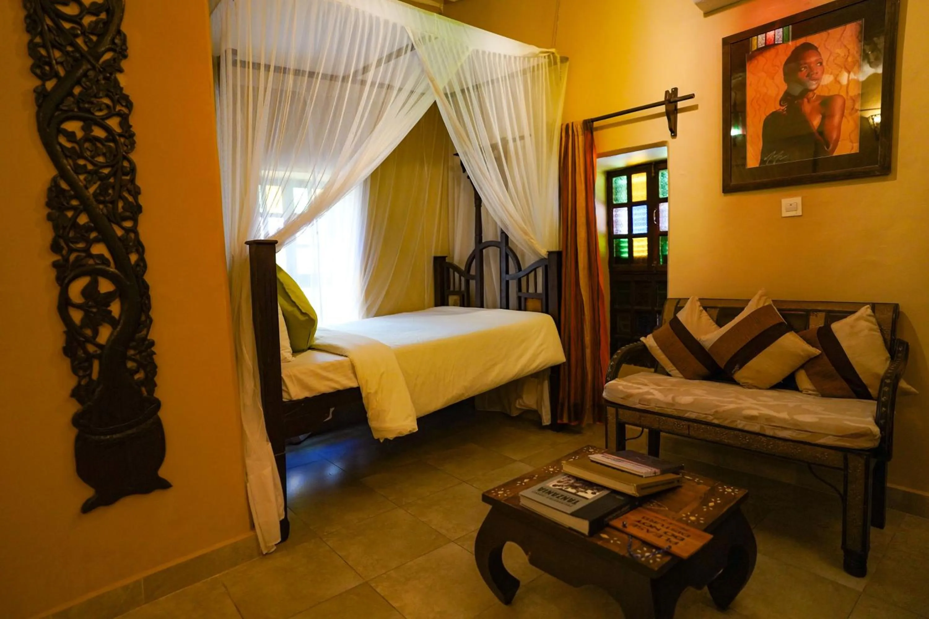 Bed in Jafferji House