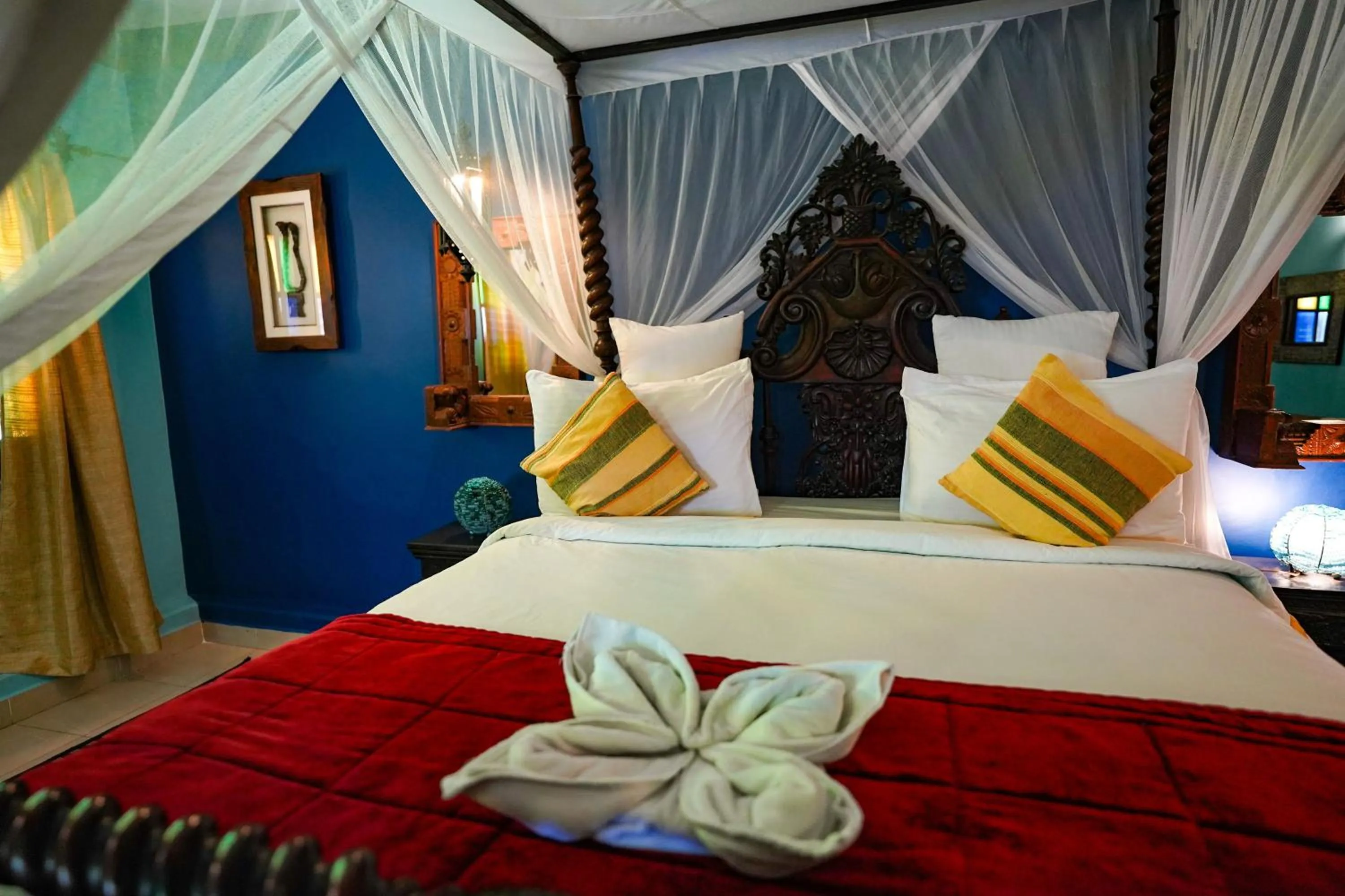 Bed in Jafferji House