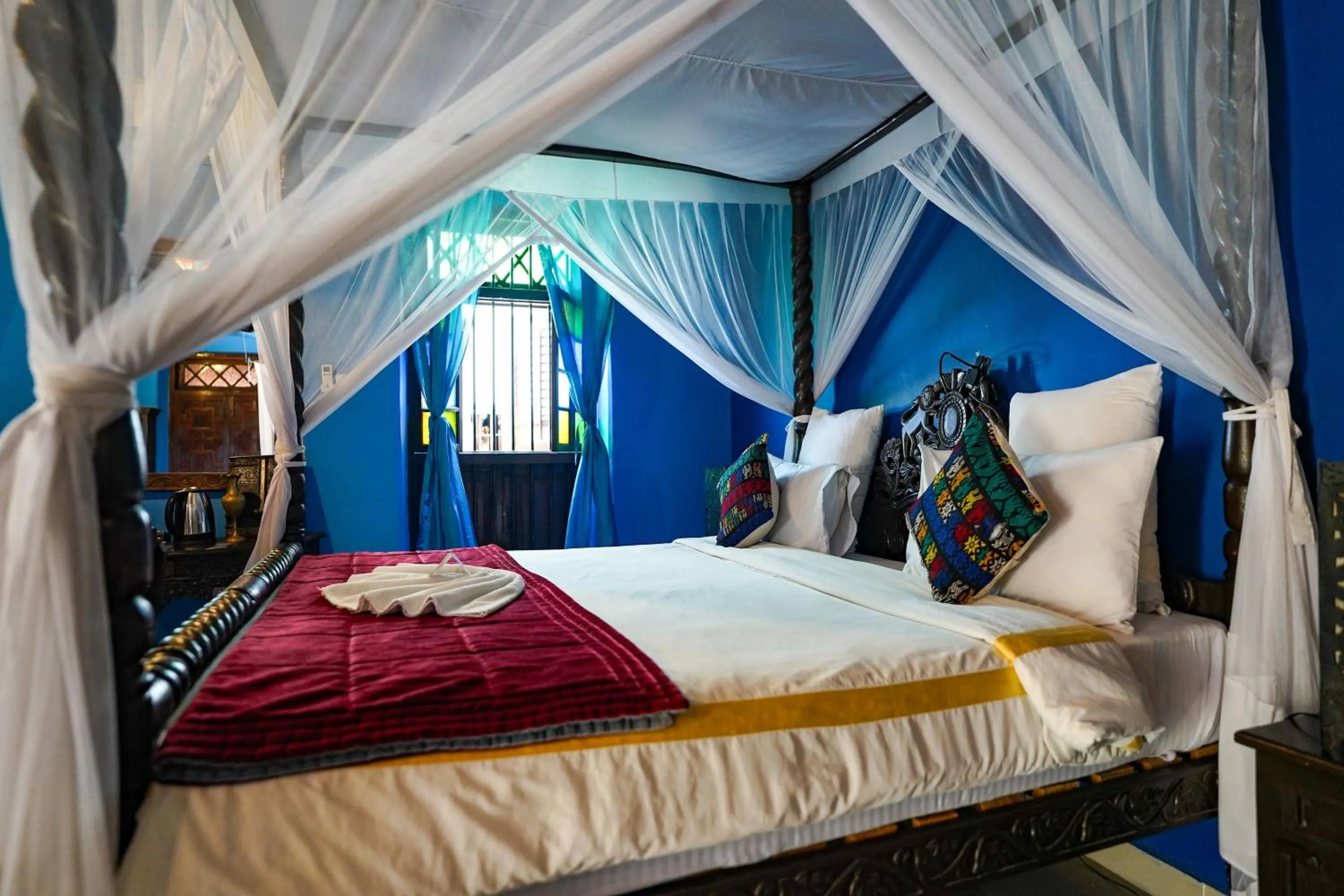 Bed in Jafferji House