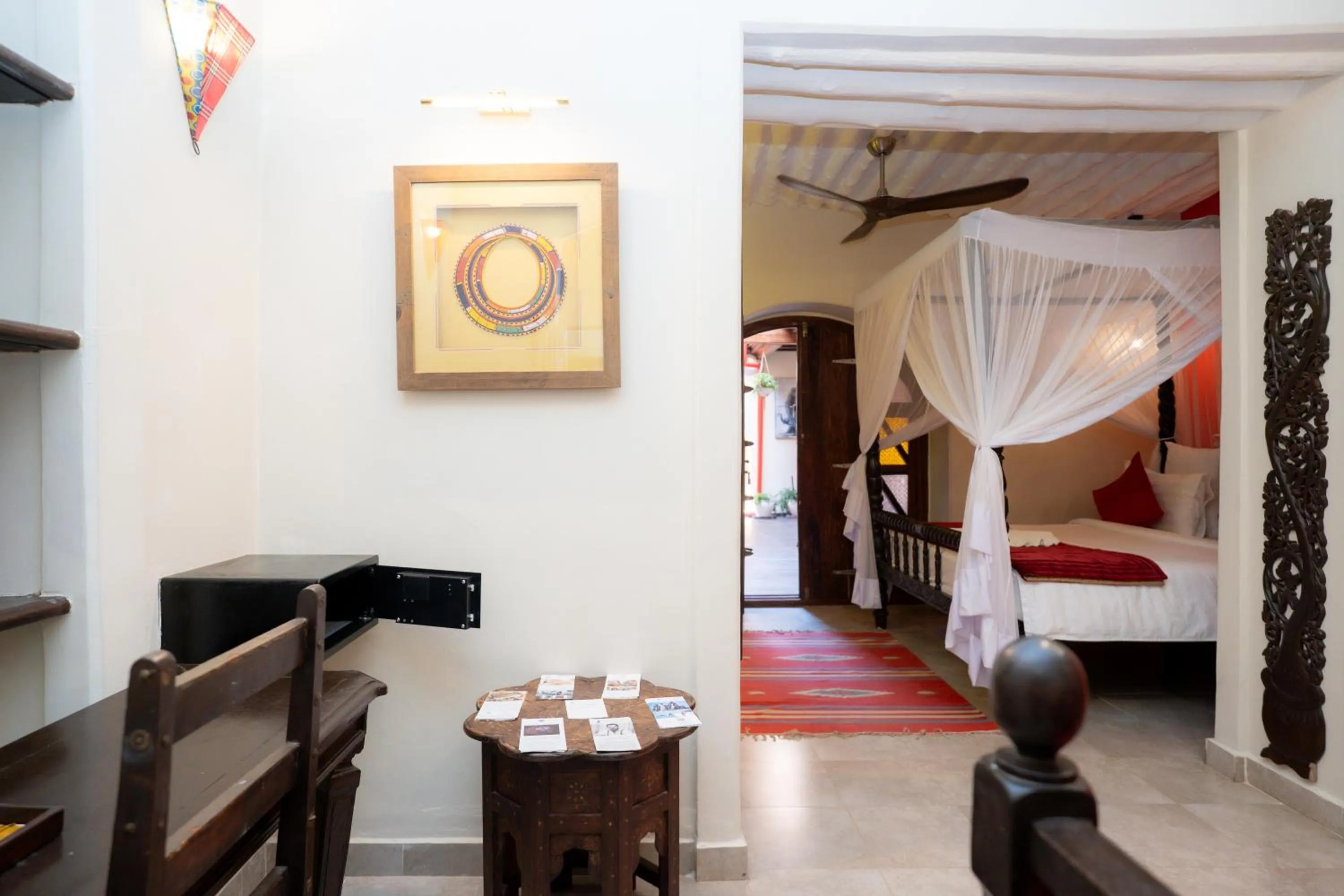 Bed in Jafferji House