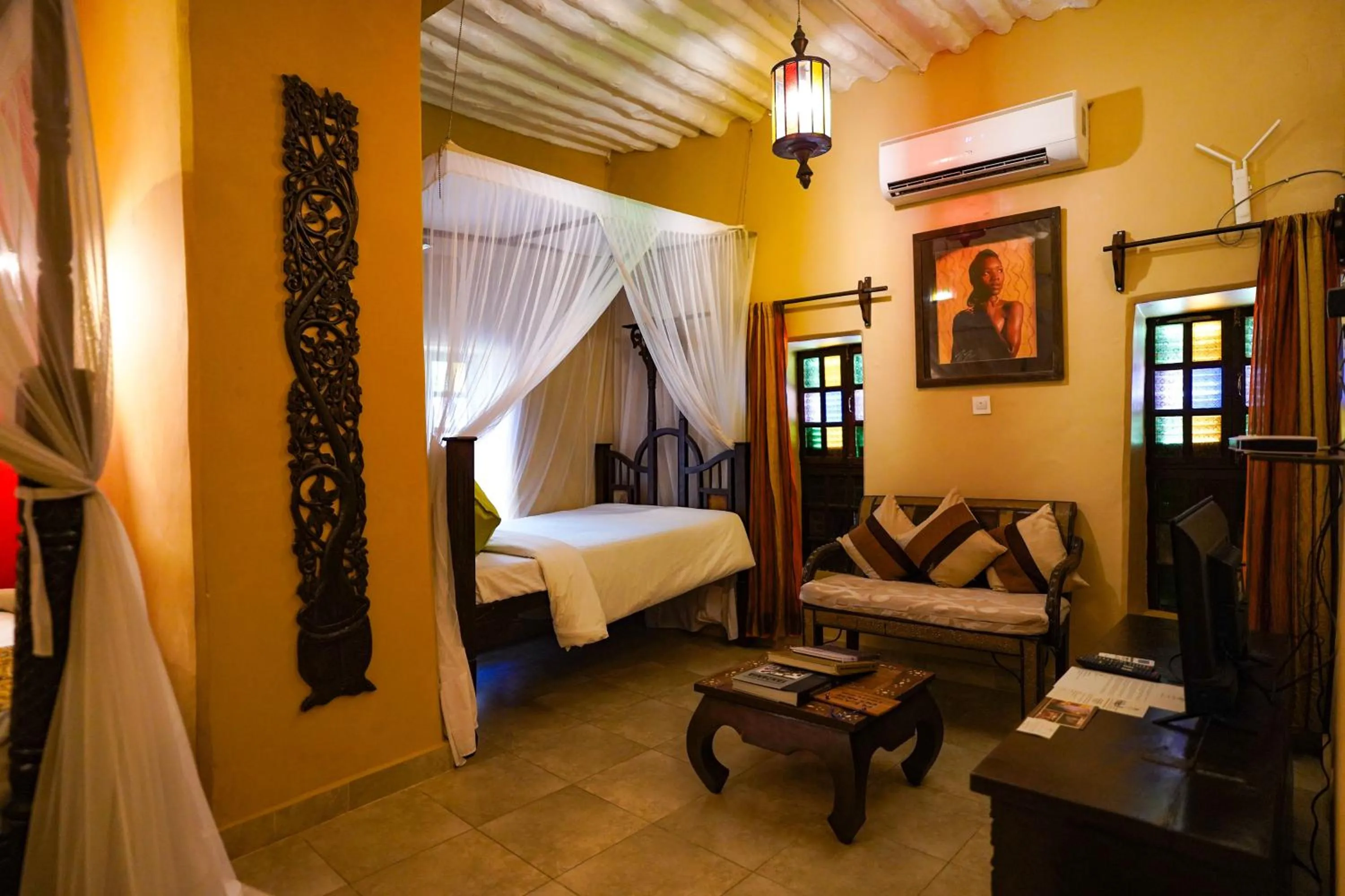 Bed in Jafferji House