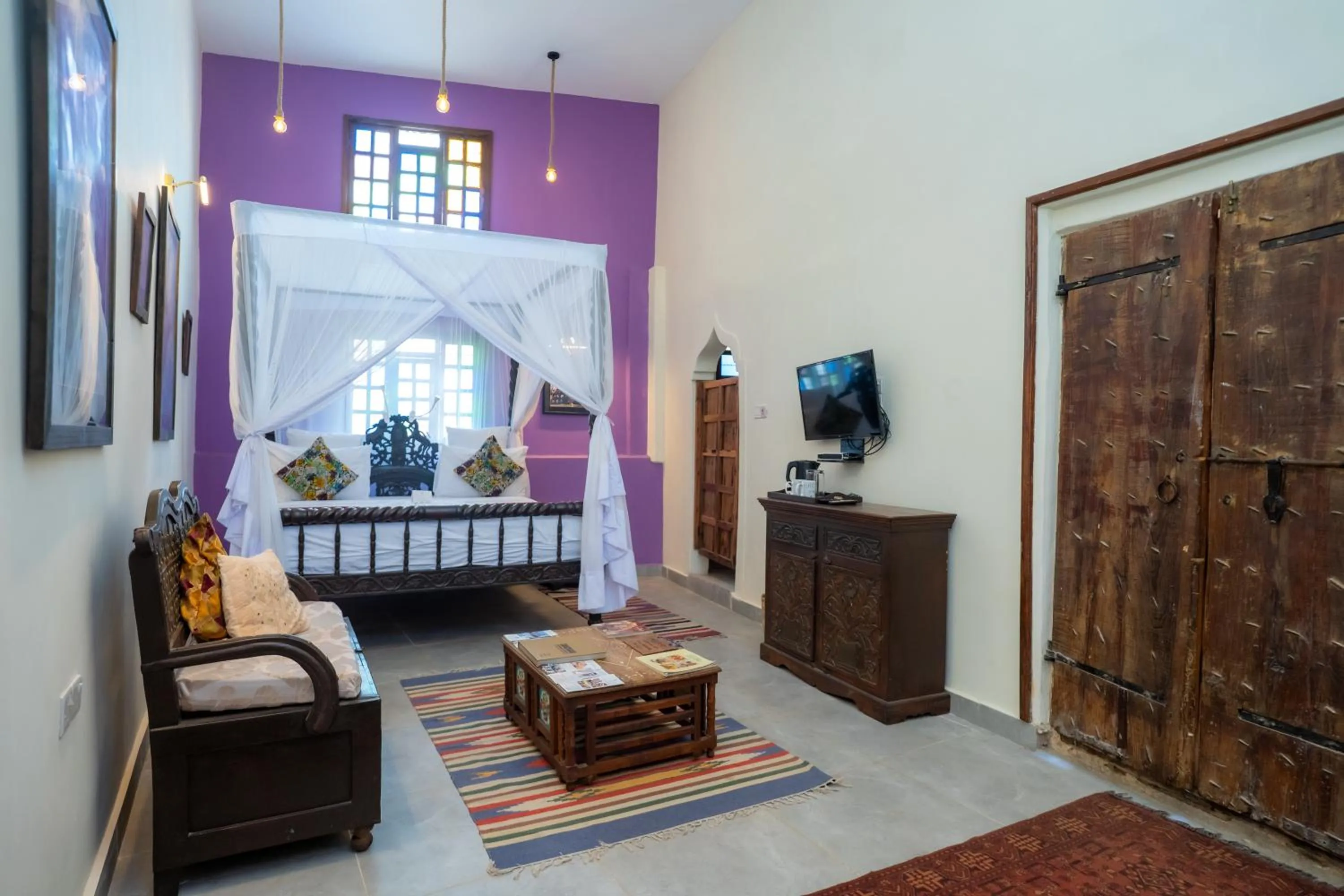 Bed in Jafferji House