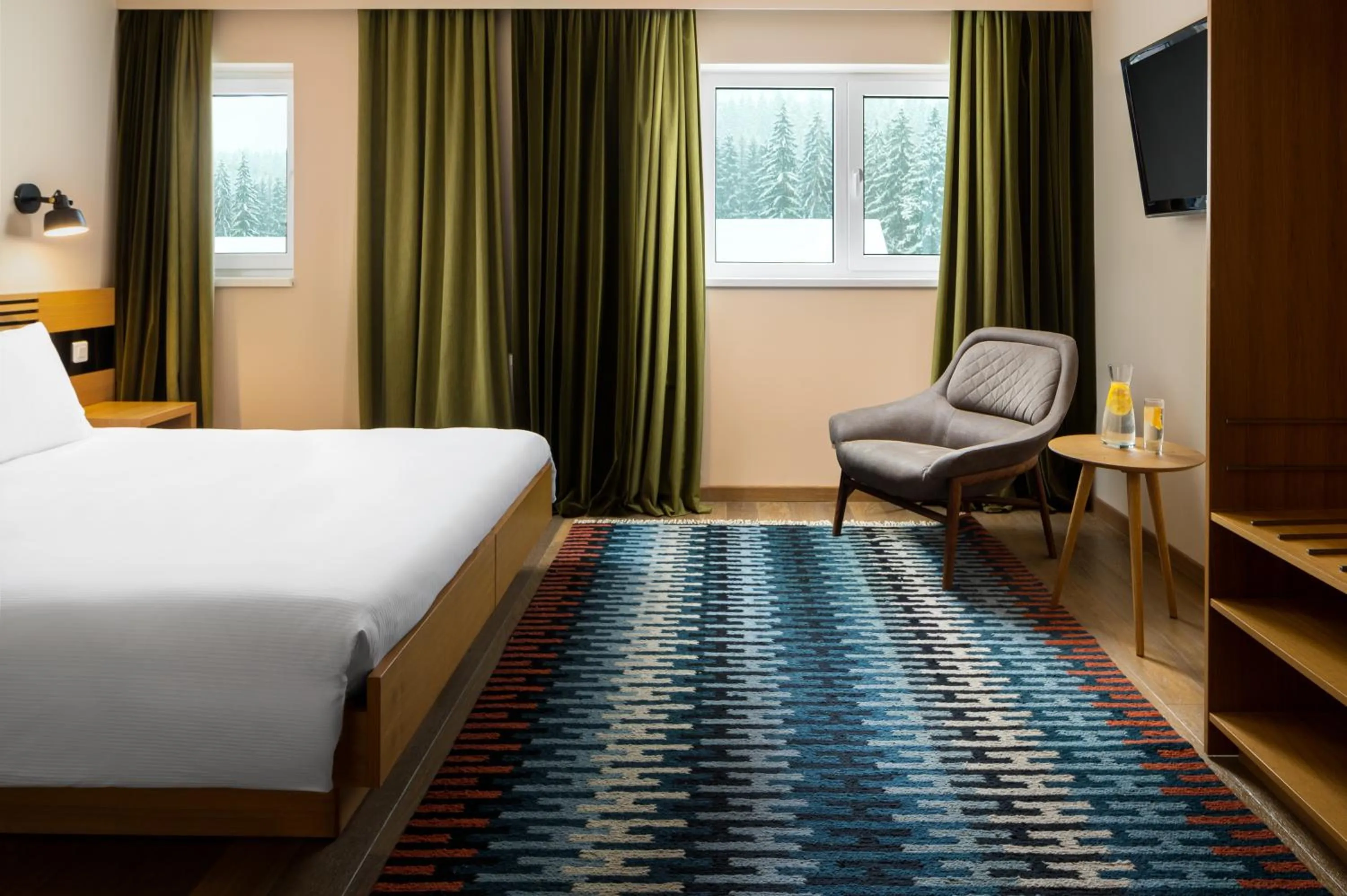 Bed in Ana Hotels Sport Poiana Brasov