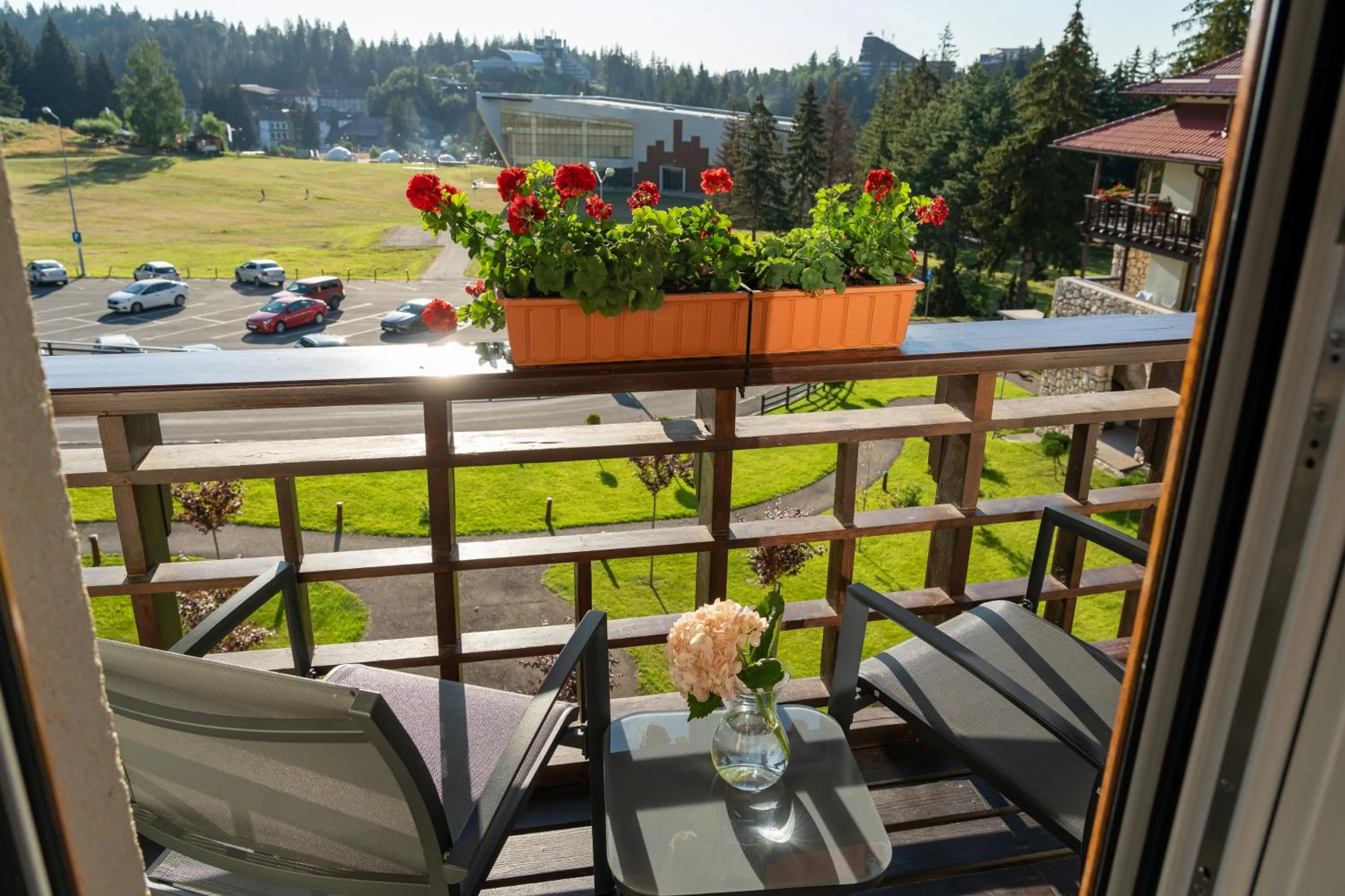 Patio in Ana Hotels Sport Poiana Brasov