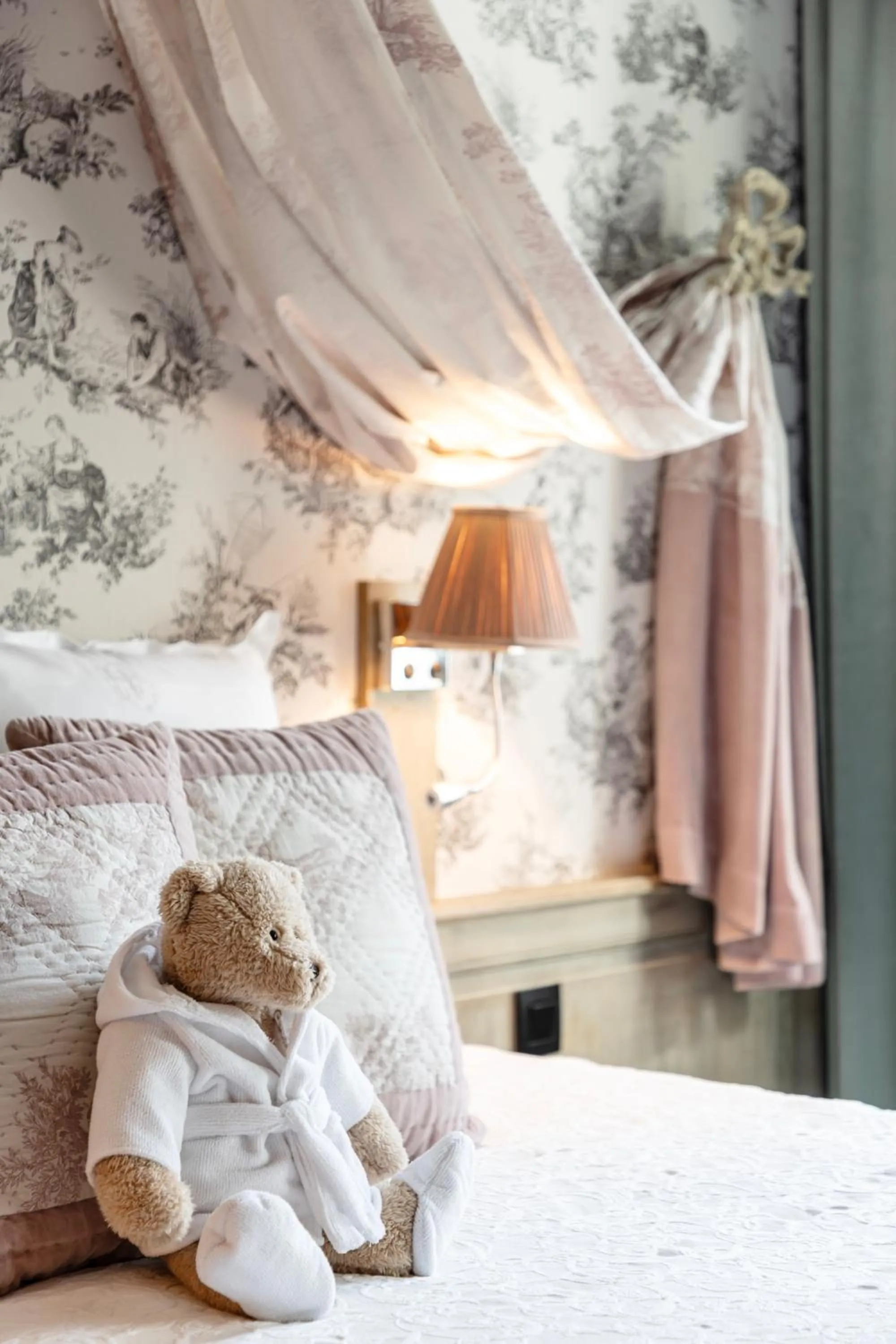 Decorative detail, Bed in Hotel Biskajer by CW Hotel Collection