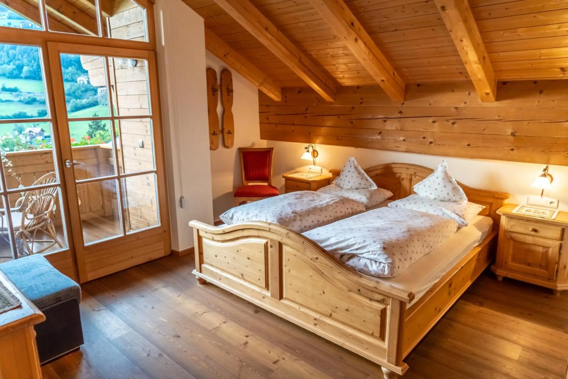 Bed in Ganoihof apartments