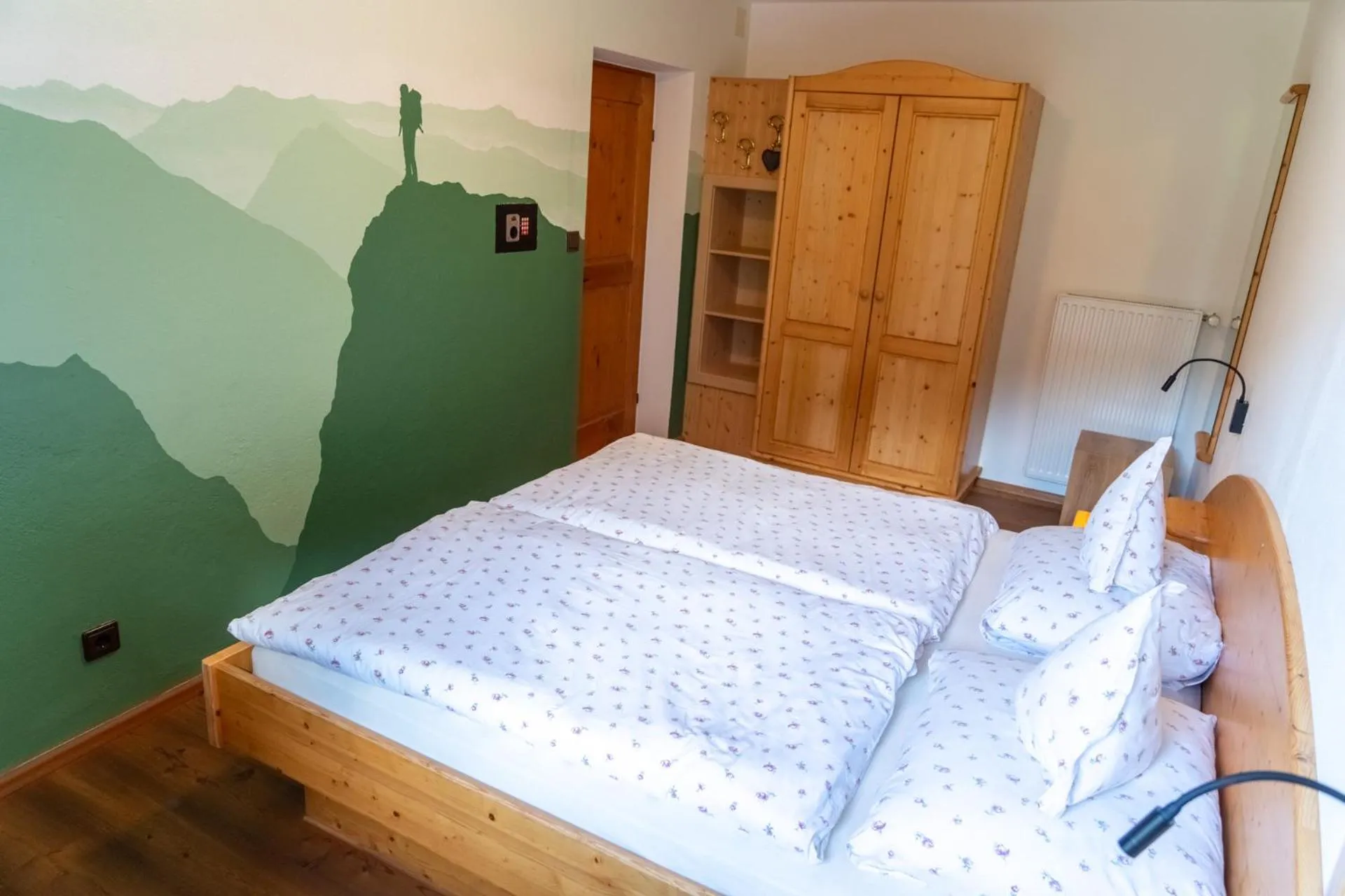 Bed in Ganoihof apartments