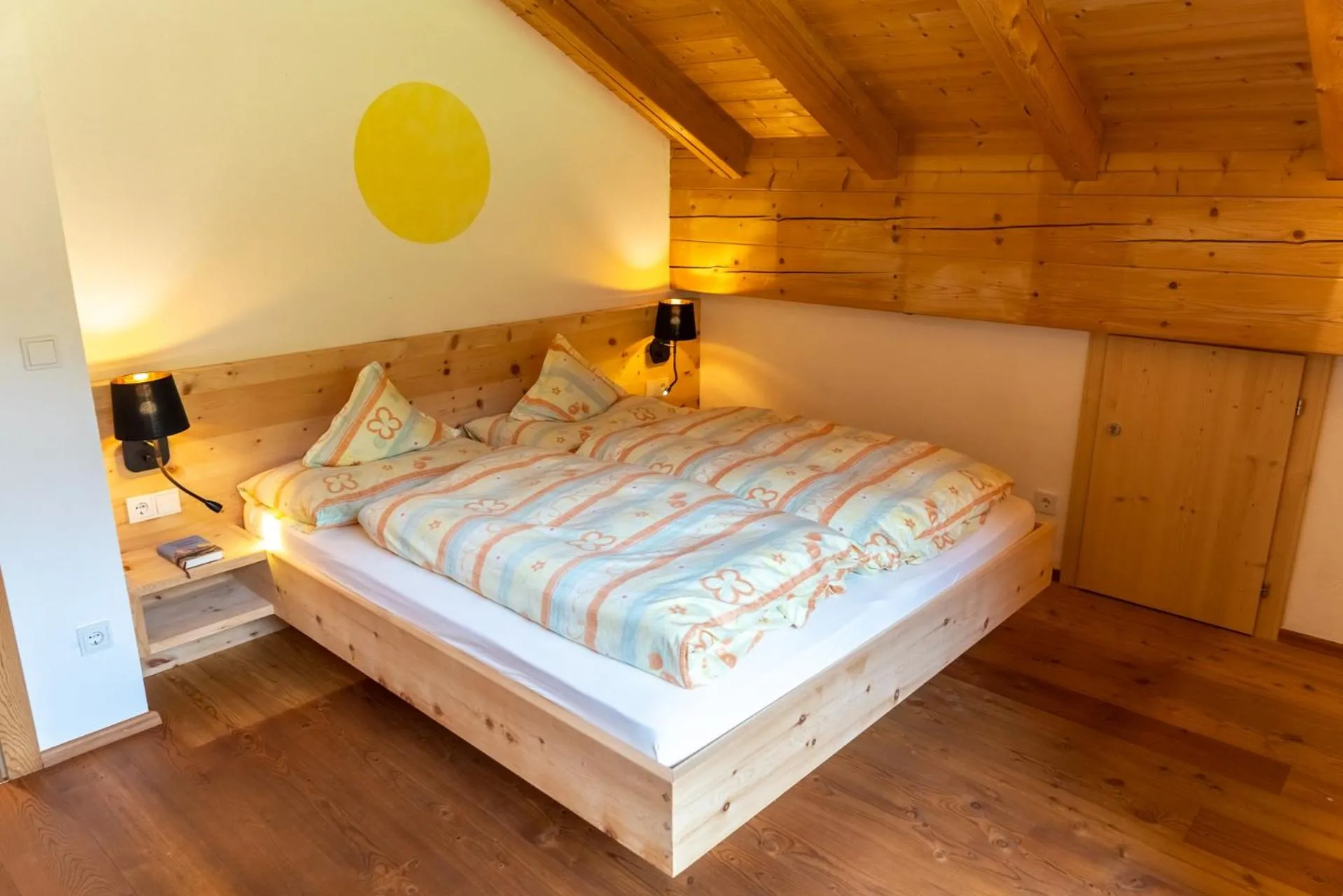 Bed in Ganoihof apartments