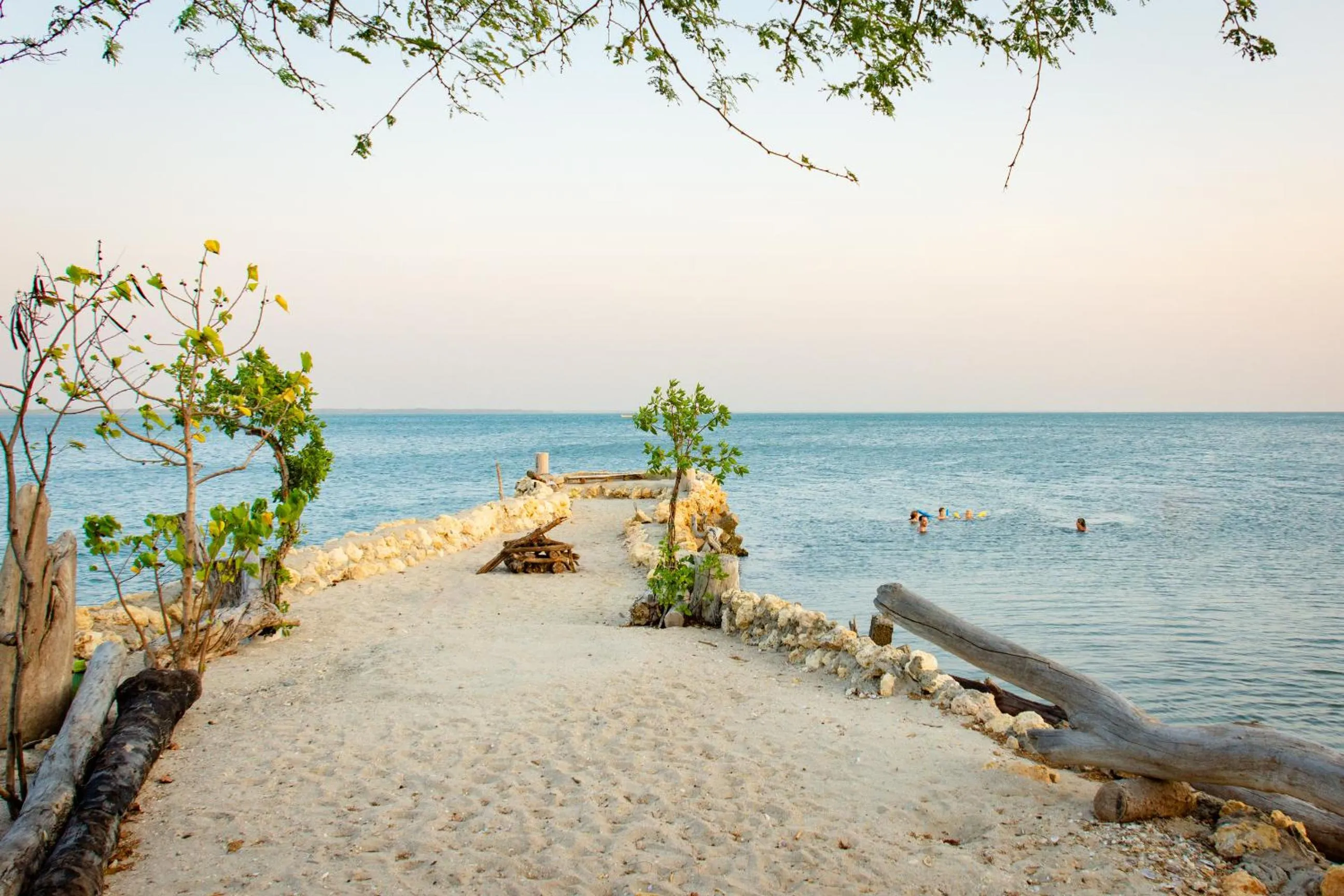 Beach in Hotel Playa Manglares Isla Baru