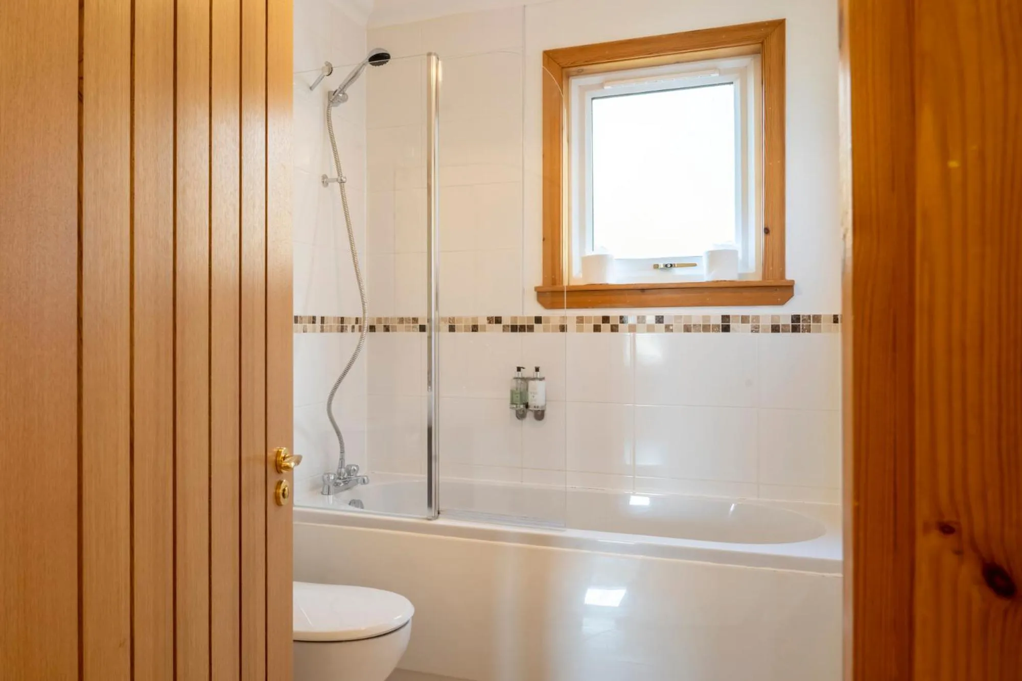 Shower in Portavadie Loch Fyne Scotland