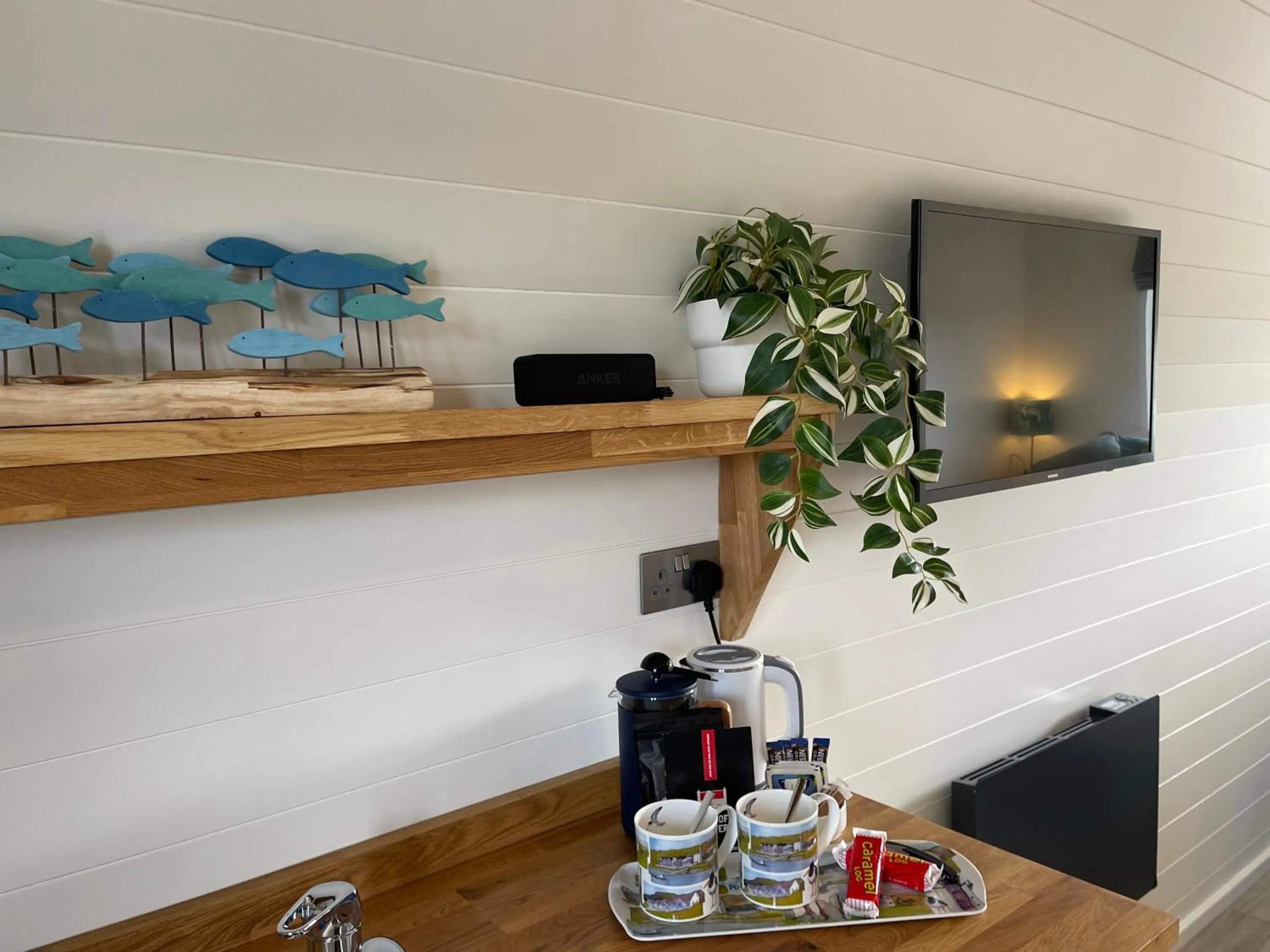 Coffee/tea facilities in Portavadie Loch Fyne Scotland