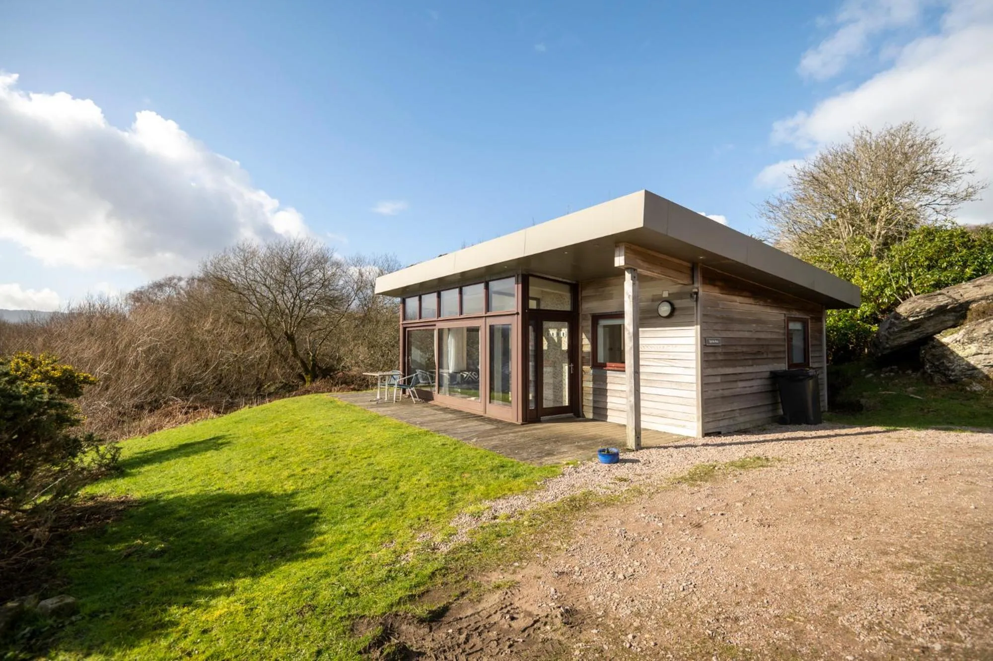 Property building in Portavadie Loch Fyne Scotland