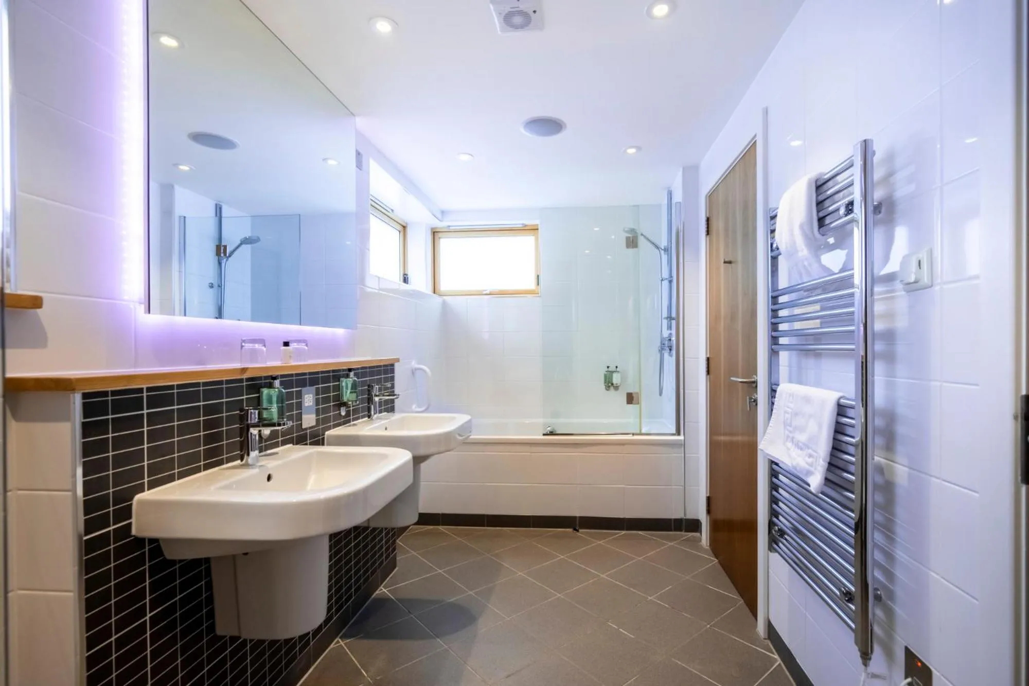 Shower in Portavadie Loch Fyne Scotland