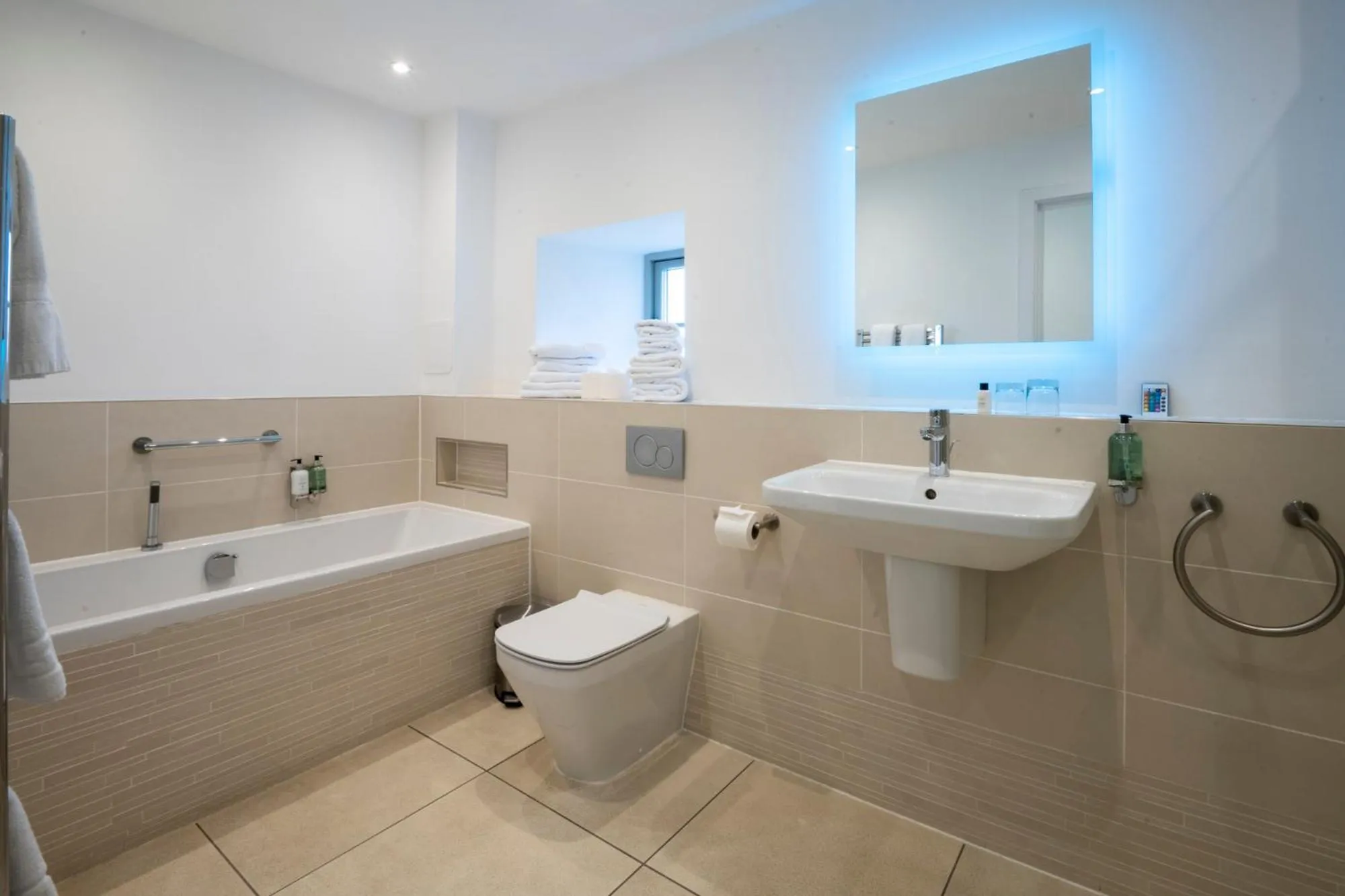 Shower in Portavadie Loch Fyne Scotland