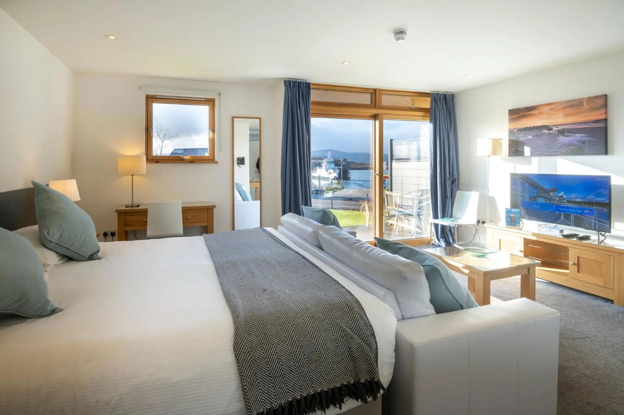 Bed in Portavadie Loch Fyne Scotland