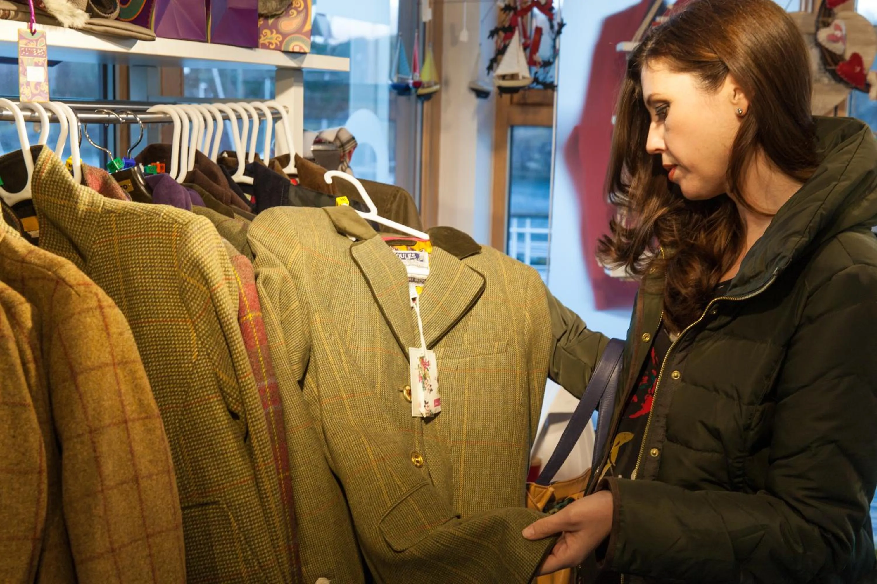 On-site shops in Portavadie Loch Fyne Scotland