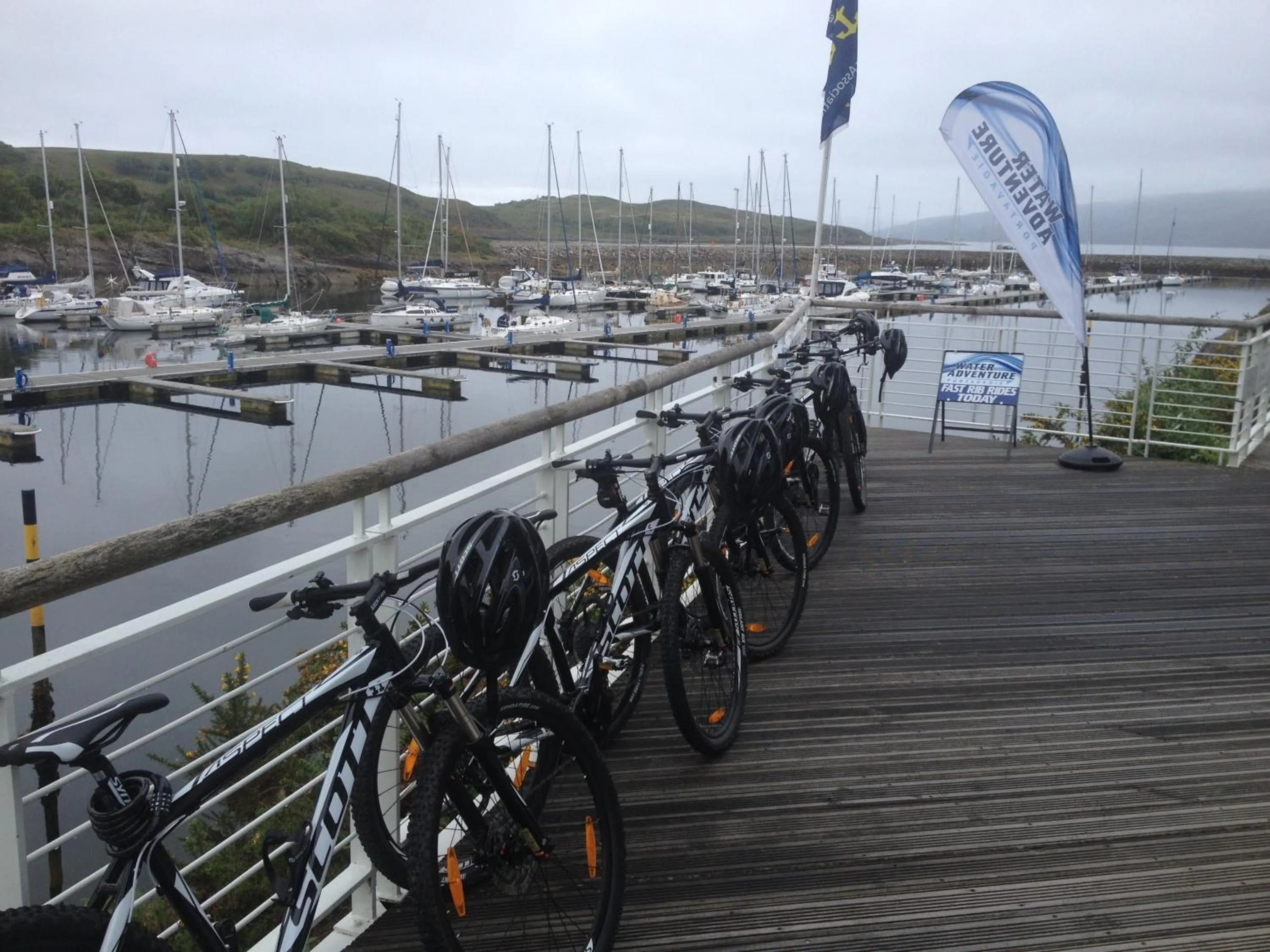 View (from property/room) in Portavadie Loch Fyne Scotland