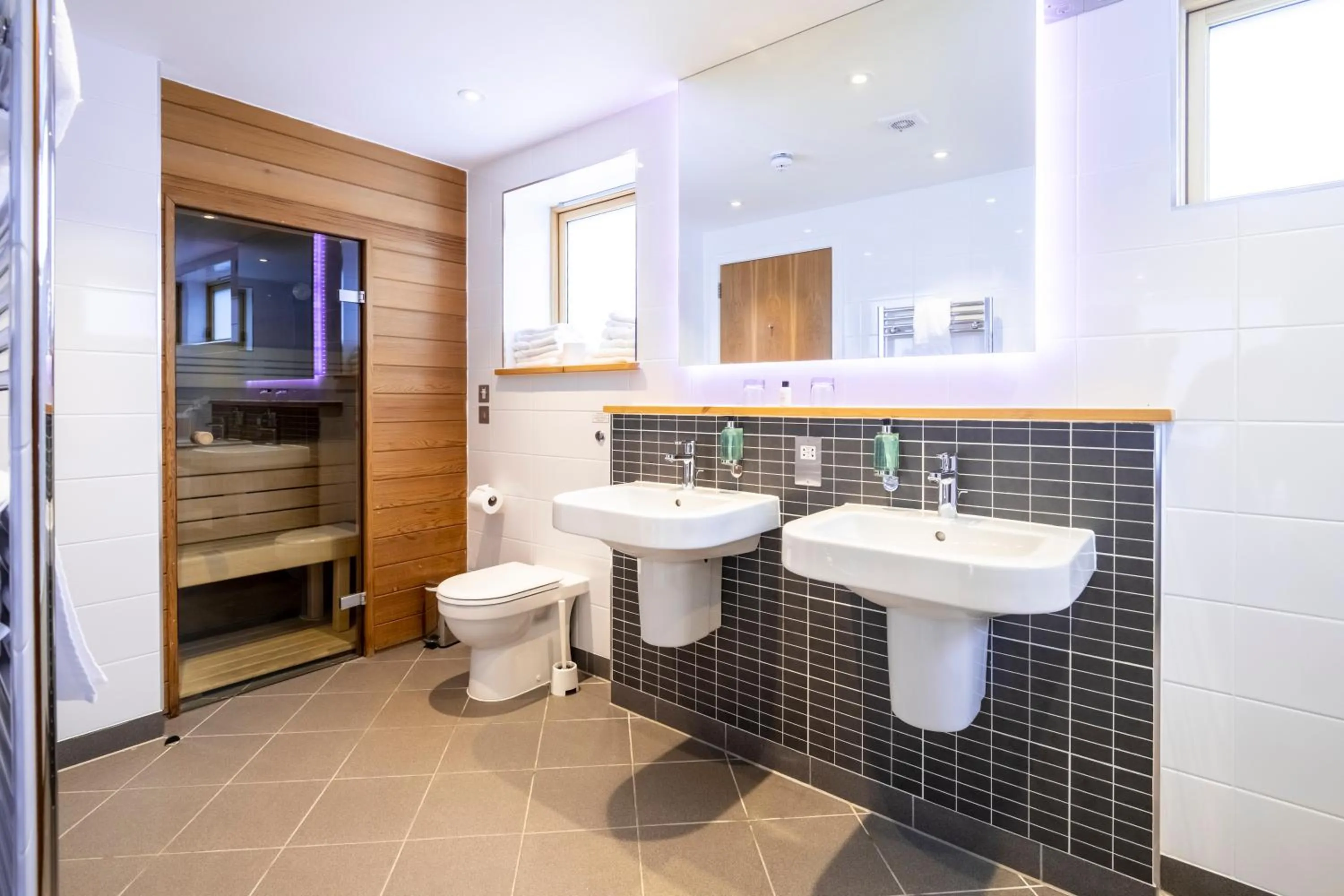 Sauna in Portavadie Loch Fyne Scotland