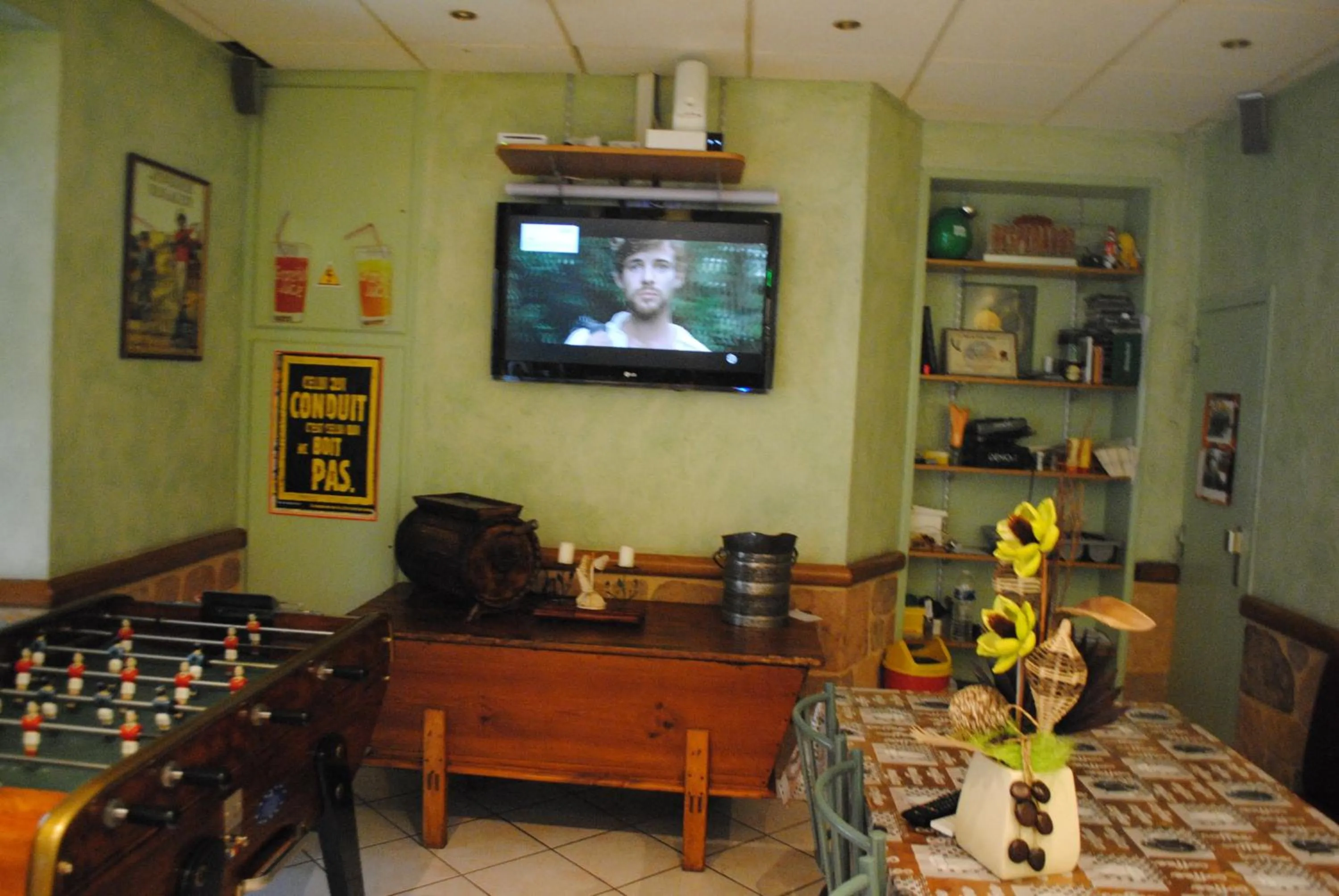 Decorative detail in Hotel des voyageurs Chez Betty