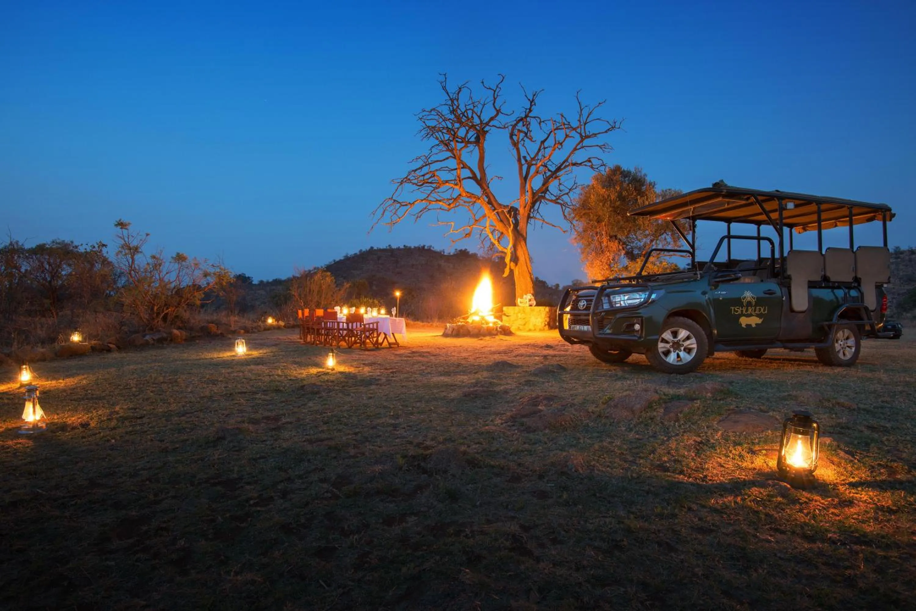Property building in Tshukudu Bush Lodge