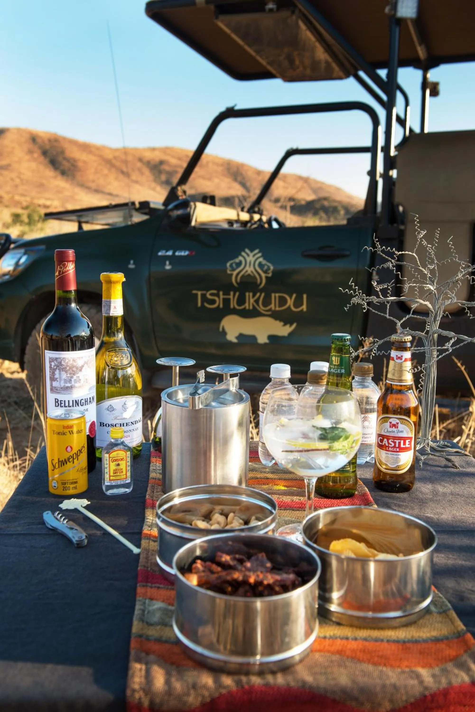 Restaurant/places to eat in Tshukudu Bush Lodge