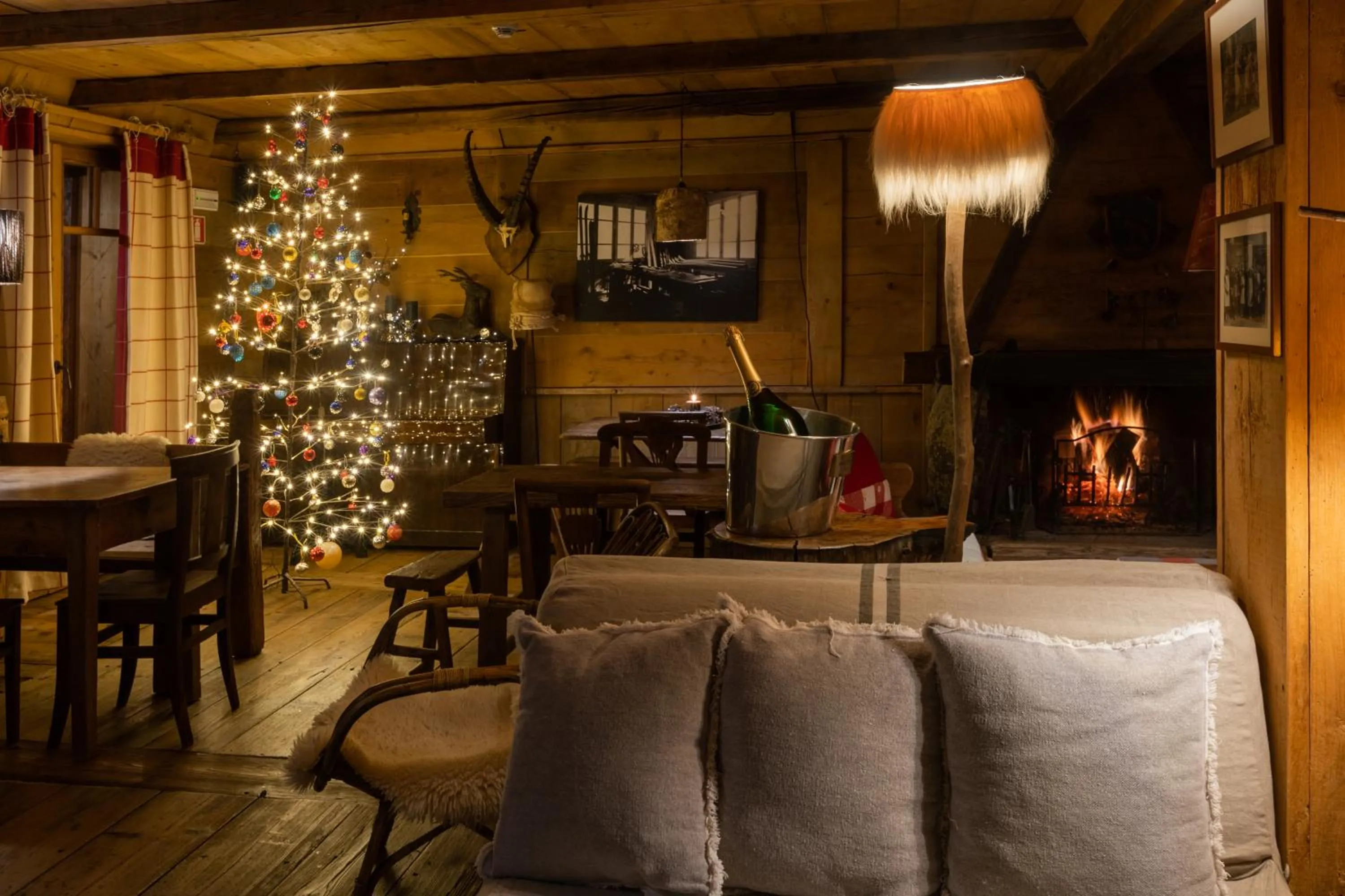 Lounge or bar in Chalet Svizzero