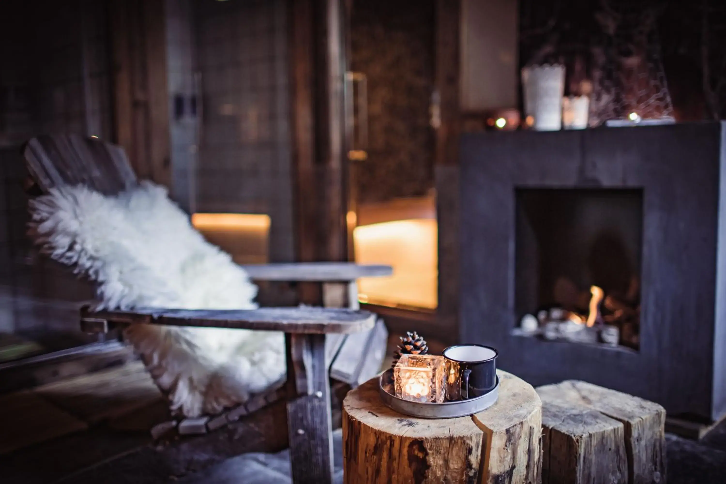 Living room in Chalet Svizzero Living room in Chalet Svizzero