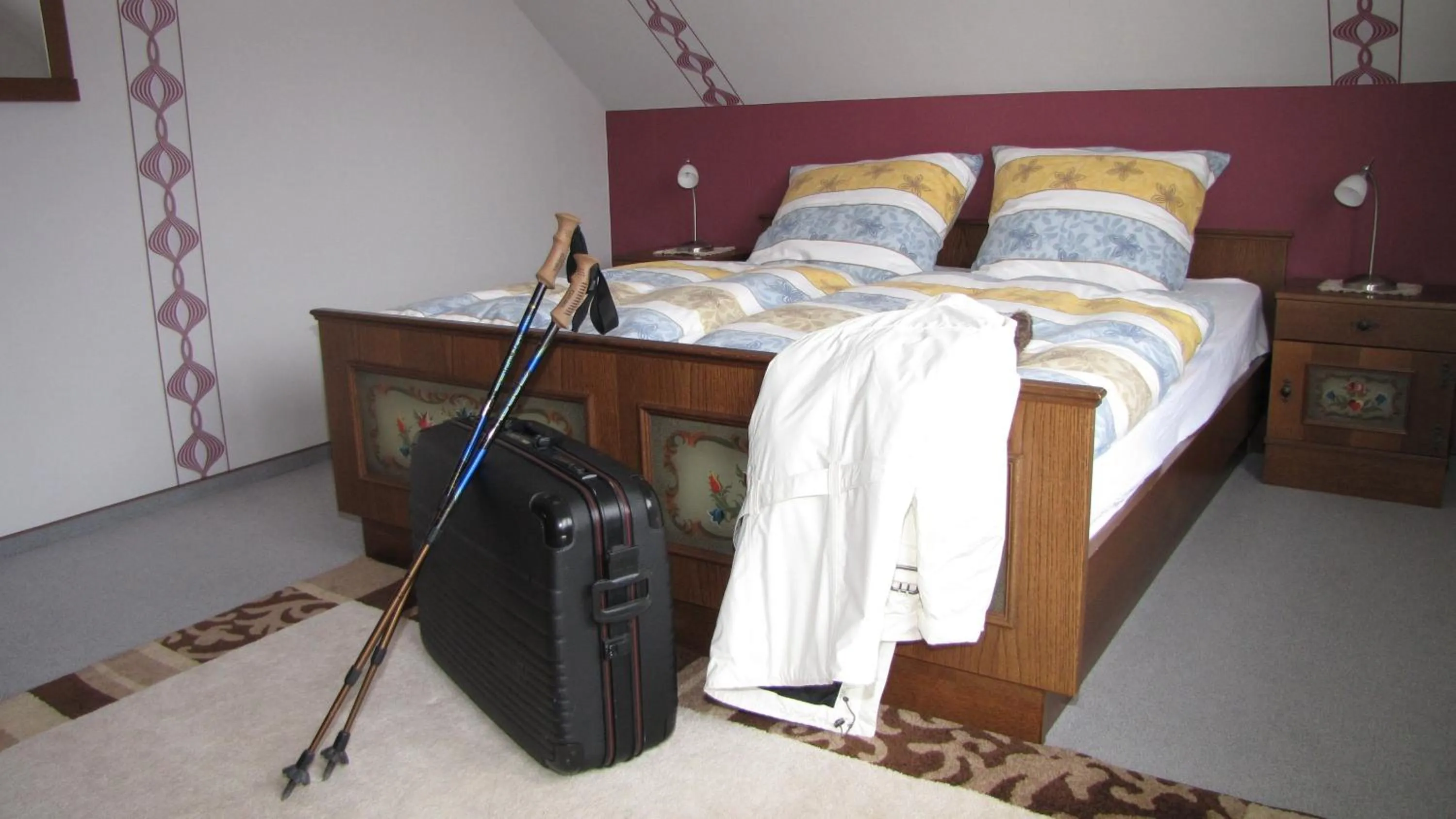 Bedroom, Bed in Ferienhaus Marienweg