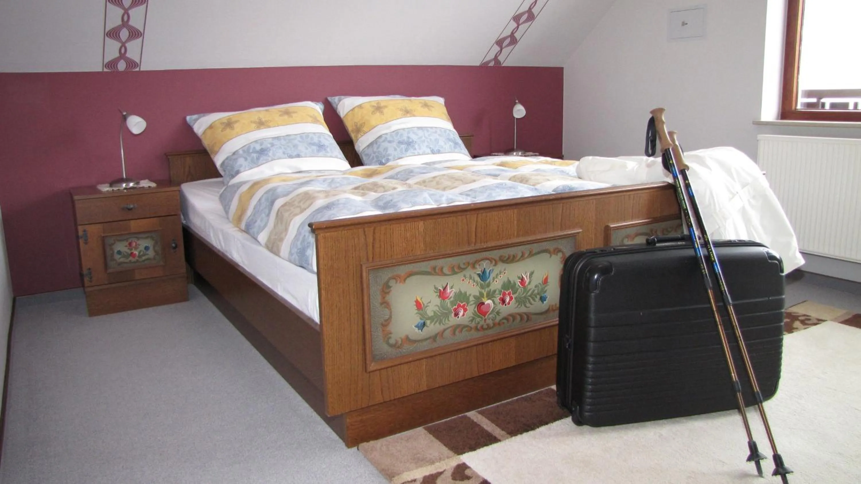 Bedroom, Bed in Ferienhaus Marienweg
