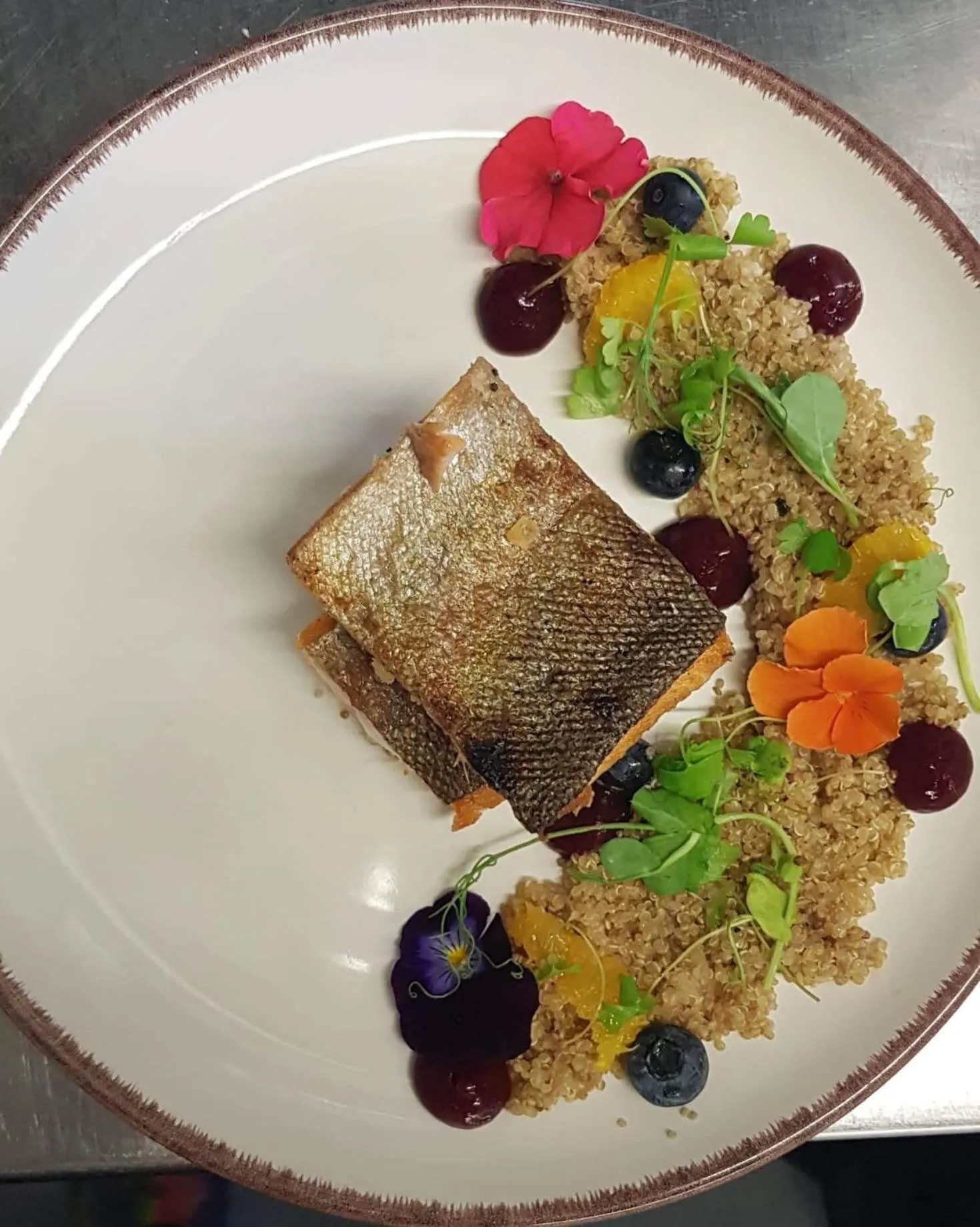 Food close-up in The George at Nunney