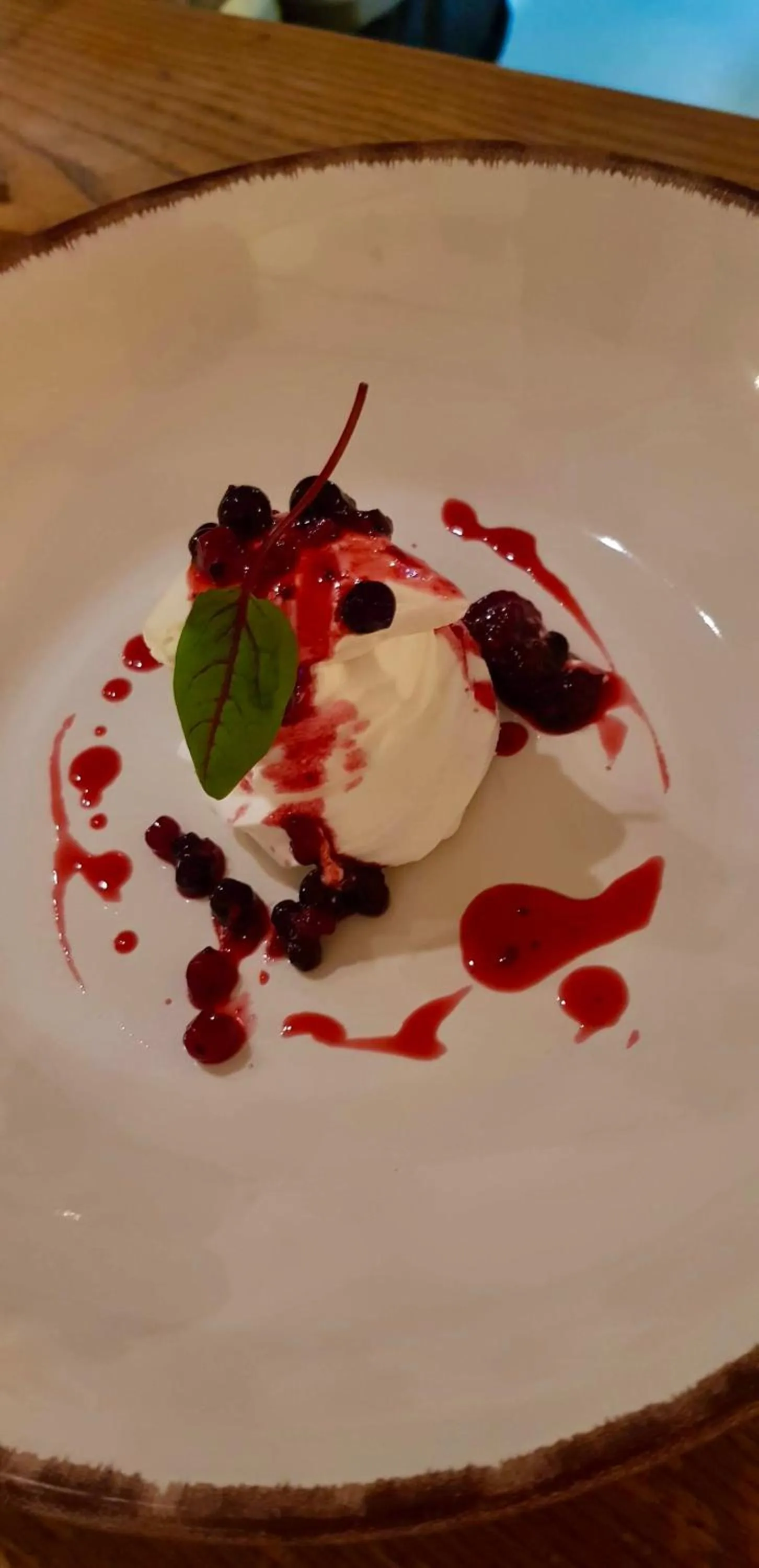 Food in The George at Nunney