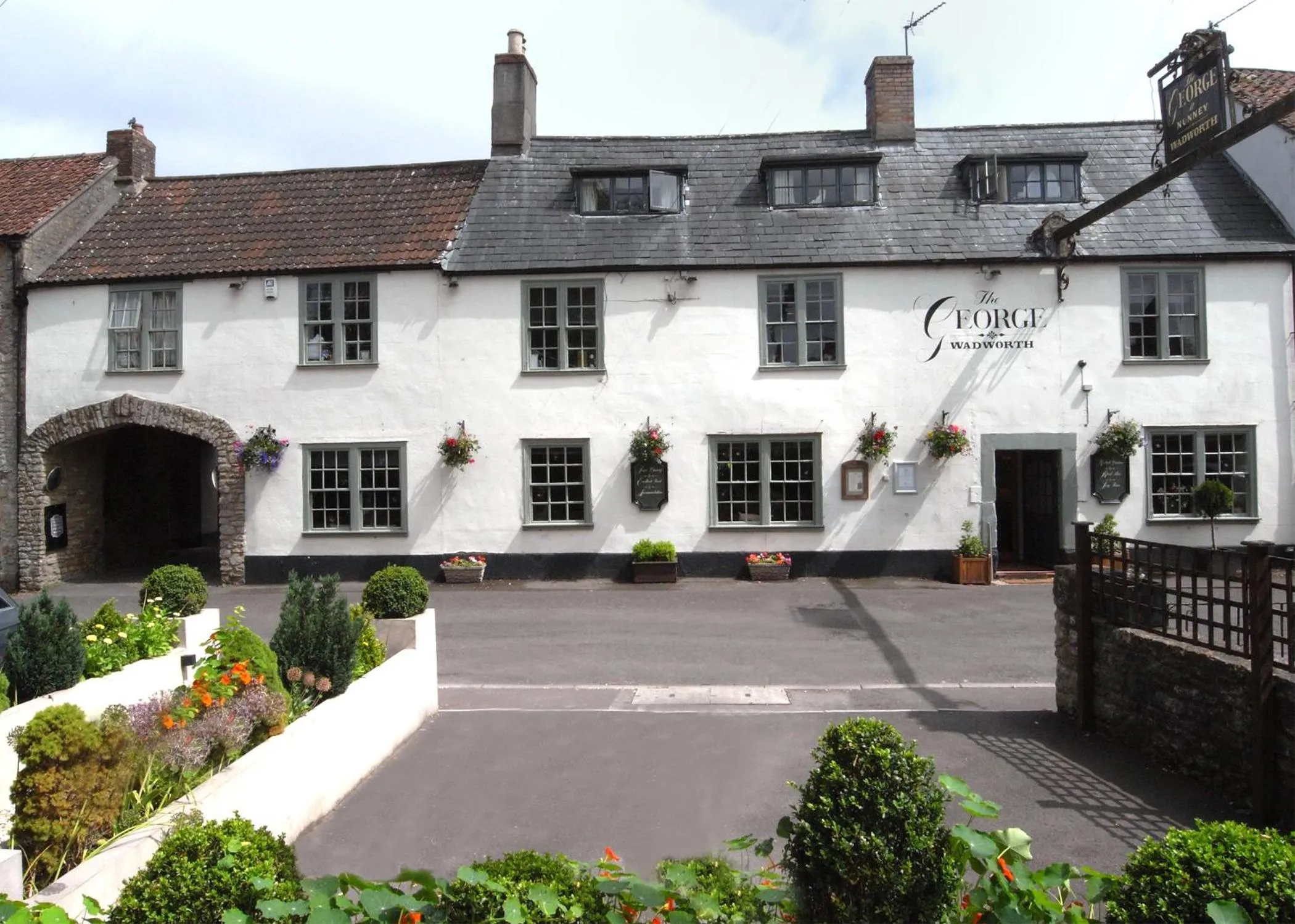 Property building in The George at Nunney