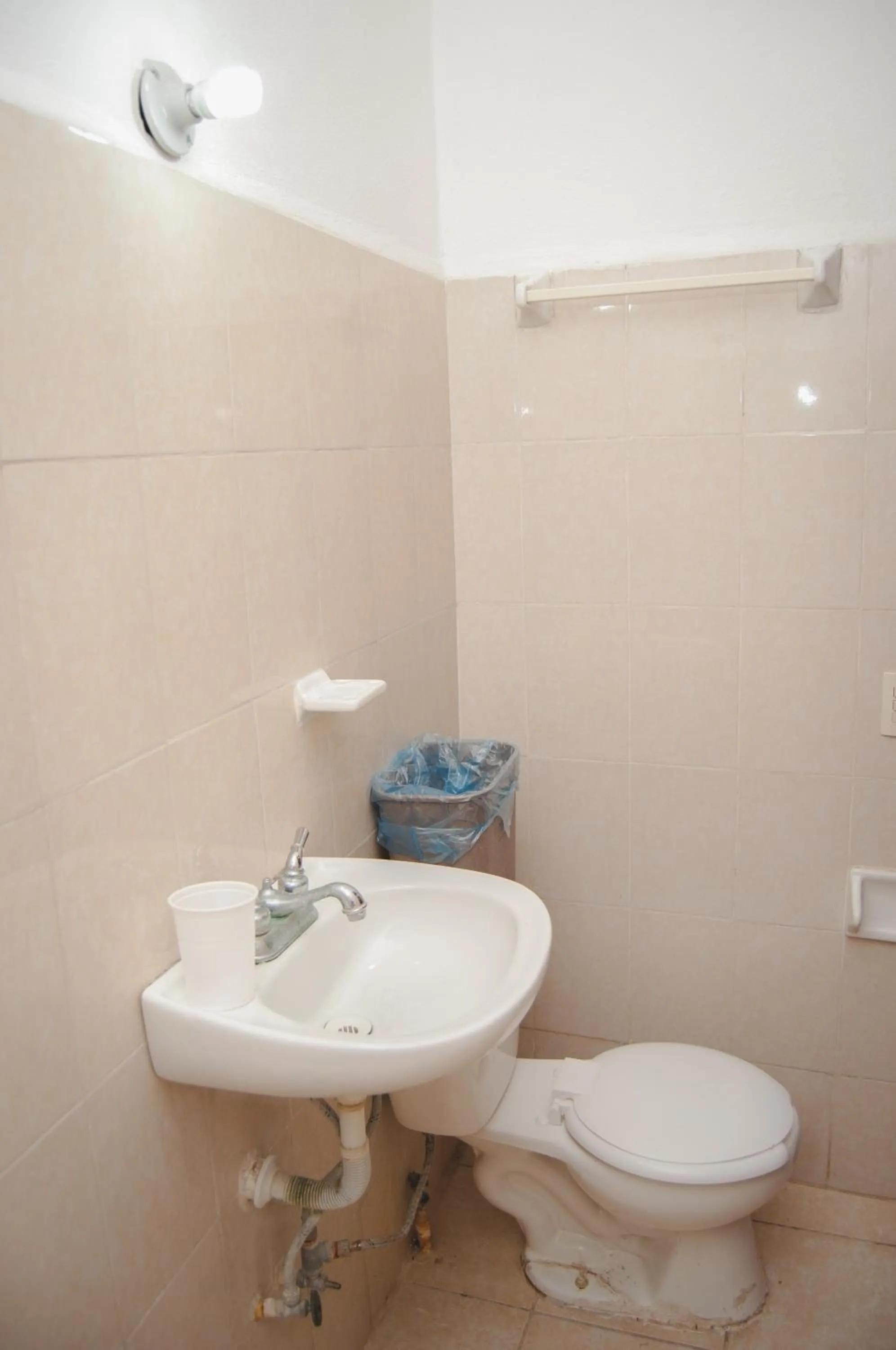 Bathroom in Hotel y Restaurante EL TEXANO