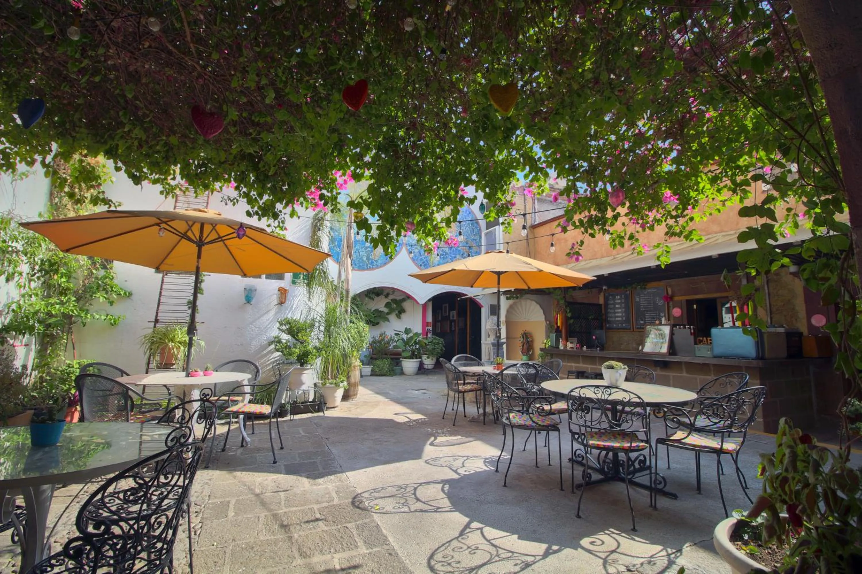 Patio in Hotel Punto 79