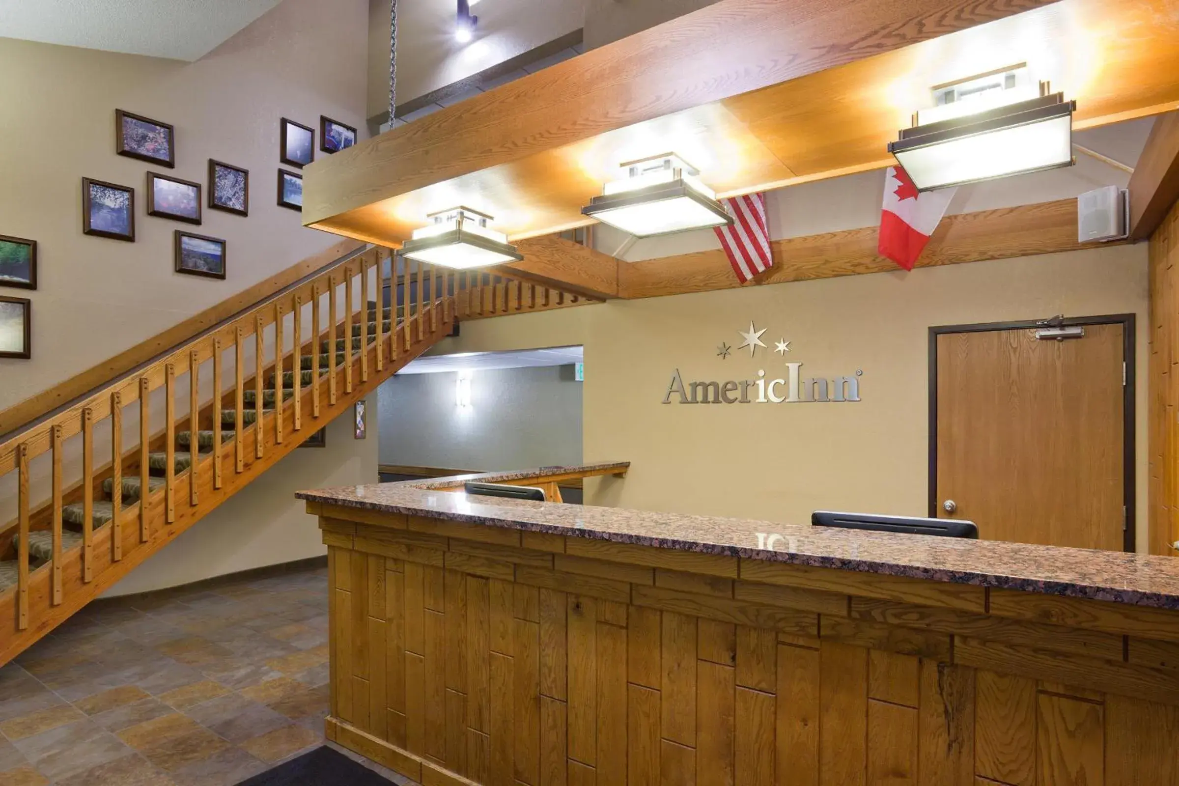 Lobby or reception in AmericInn by Wyndham Roseau Lobby or reception in AmericInn by Wyndham Roseau