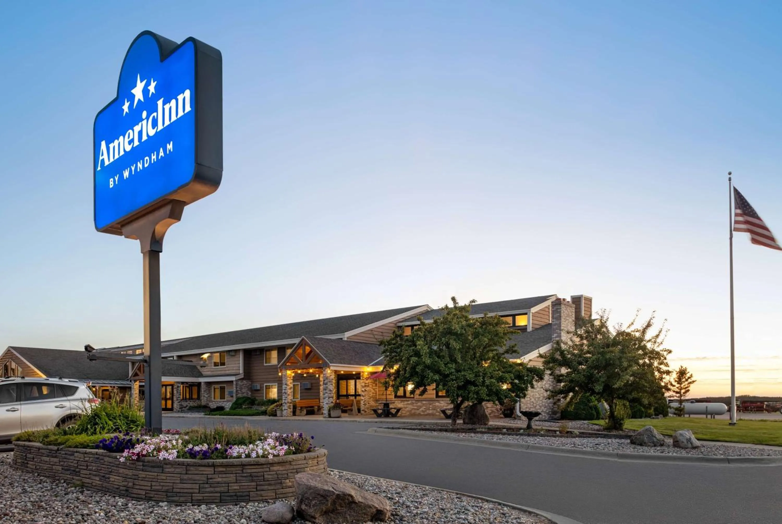 Property building in AmericInn by Wyndham Roseau