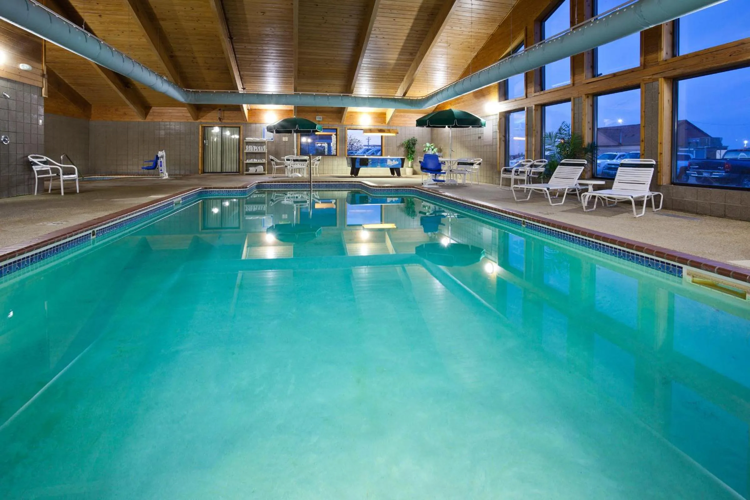 Swimming pool in AmericInn by Wyndham Roseau