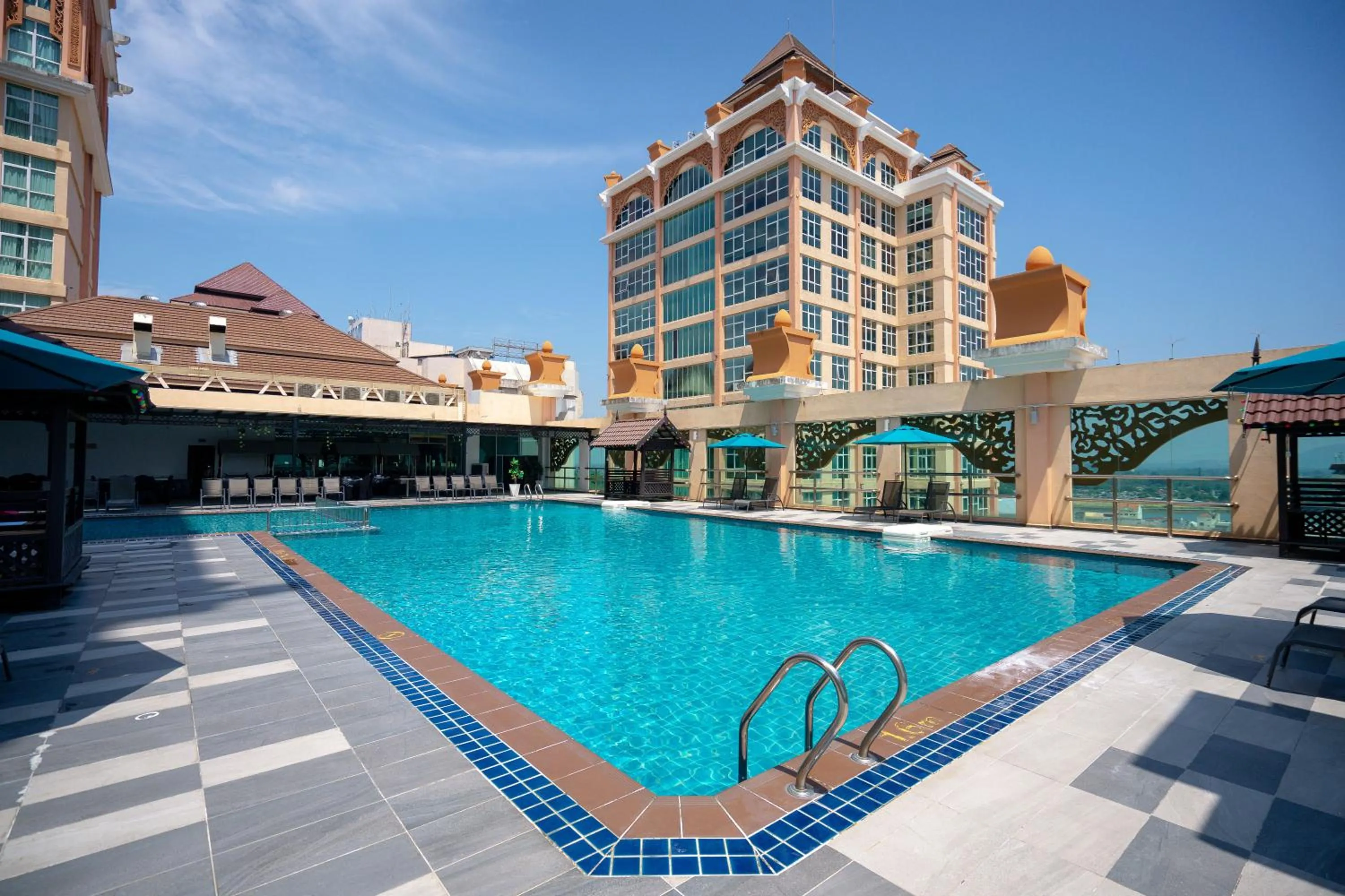 Swimming pool in Paya Bunga Hotel Terengganu