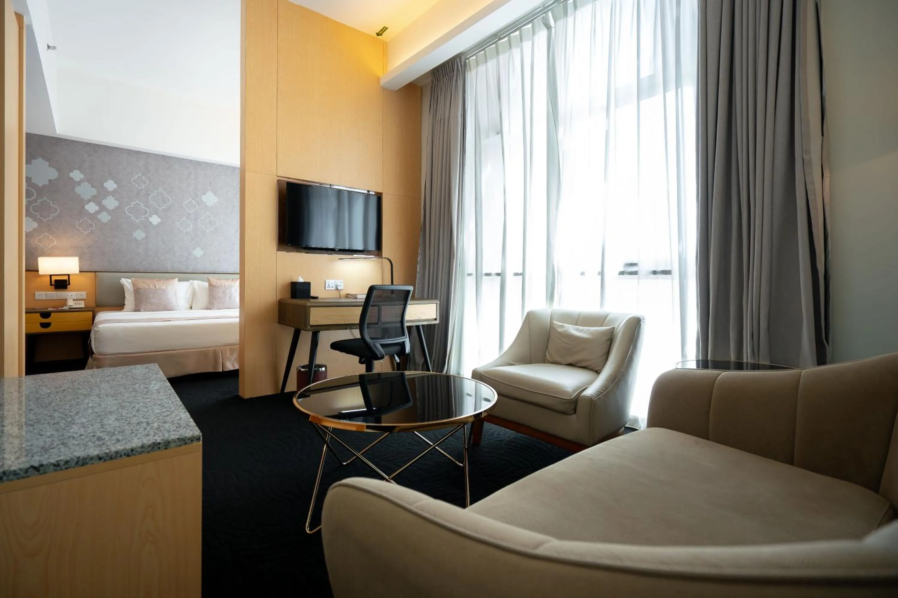 Bed in Paya Bunga Hotel Terengganu