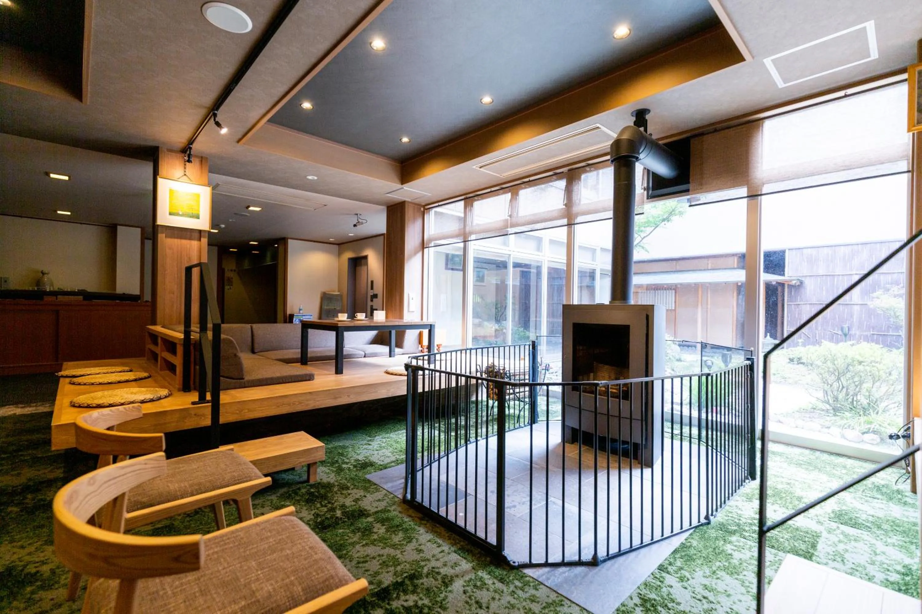 Lobby or reception in Yamabiko