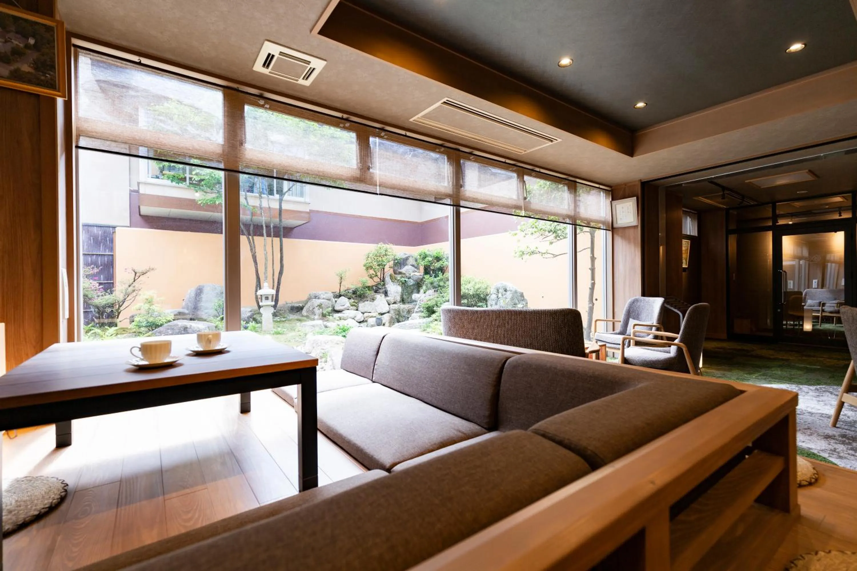 Lobby or reception in Yamabiko