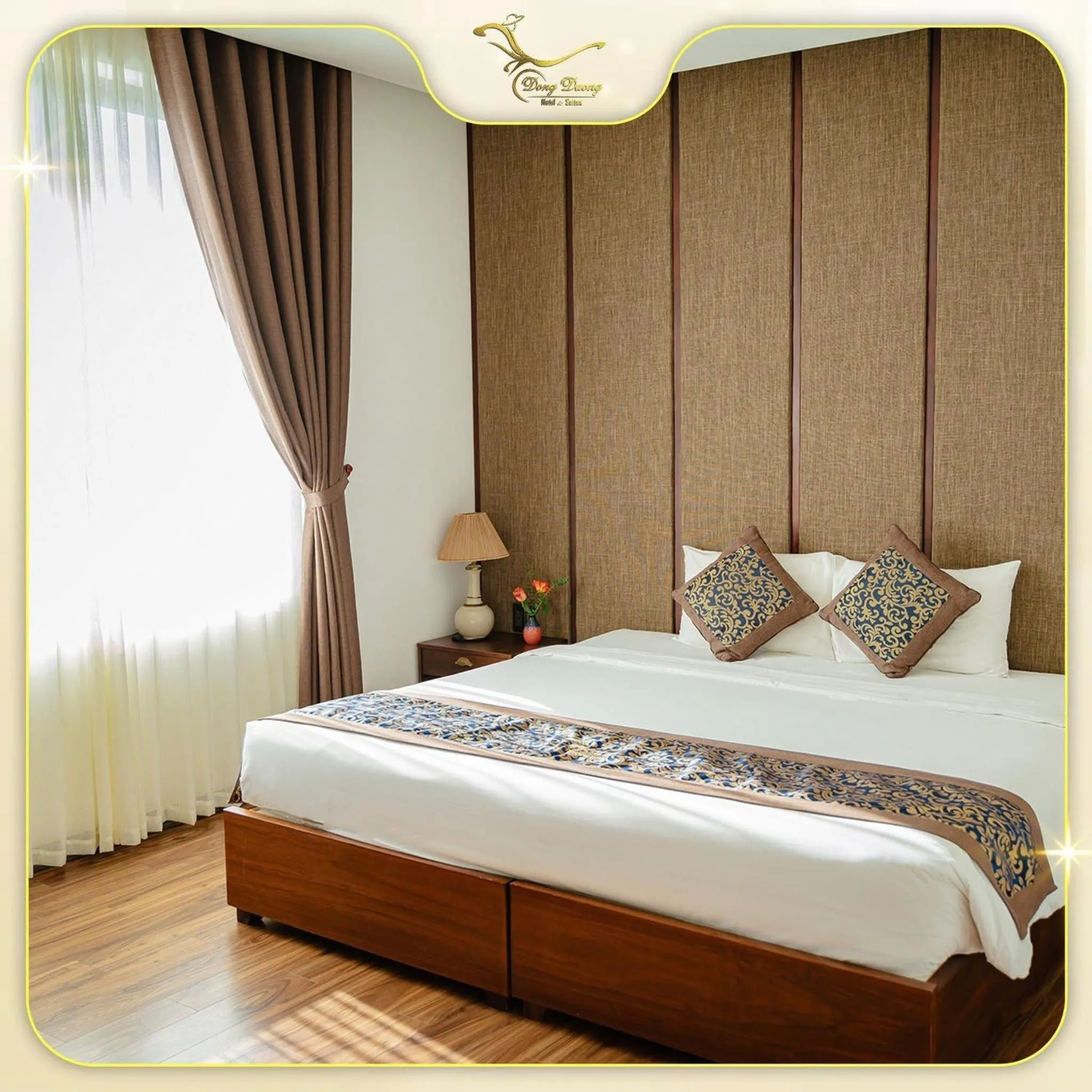 Bed in Dong Duong Hotel & Suites - City Central - Afternoon Tea Inclusive